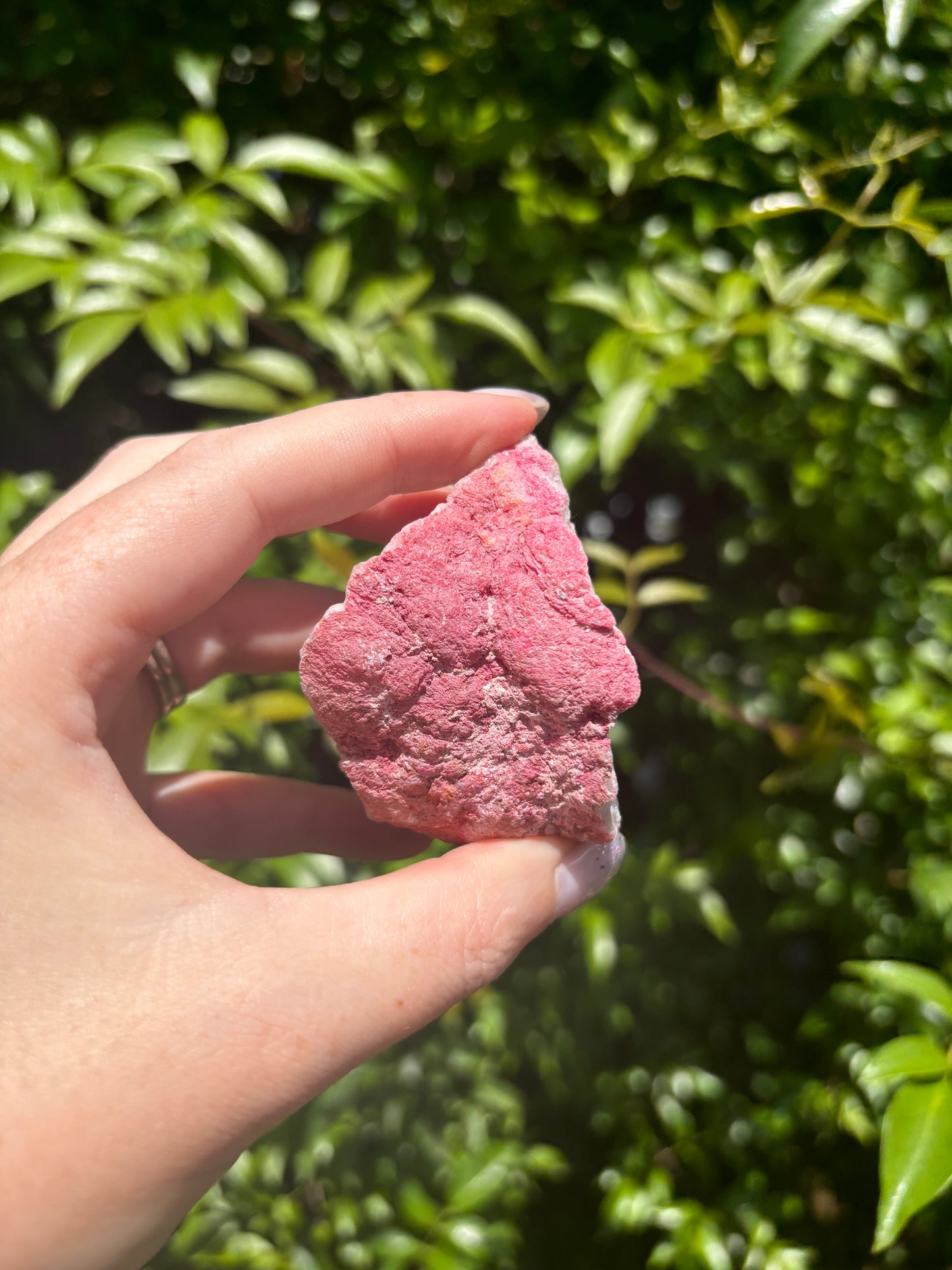 Pink Aura Quartz Cluster B