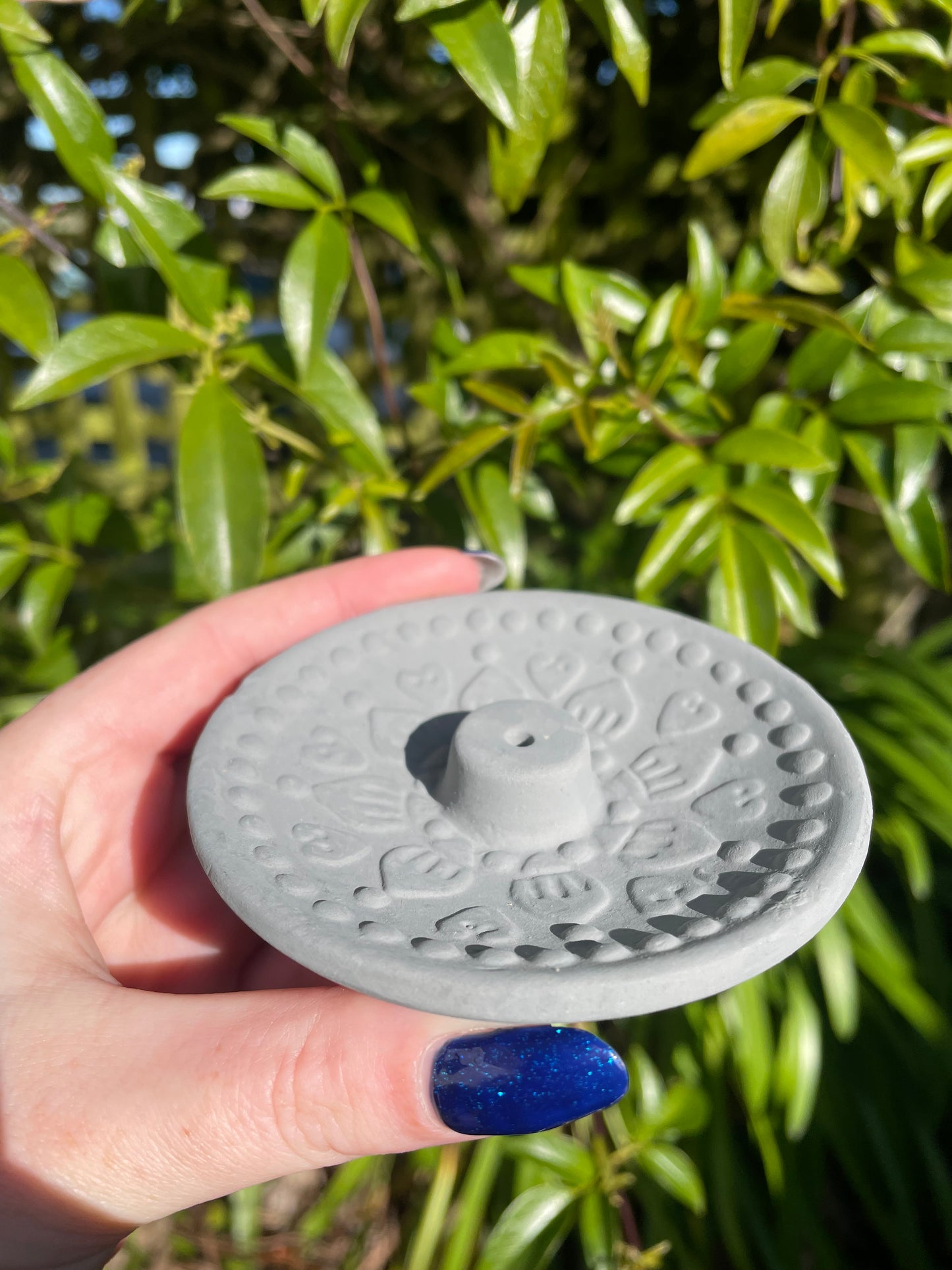 Mandala Terracotta Incense Plate