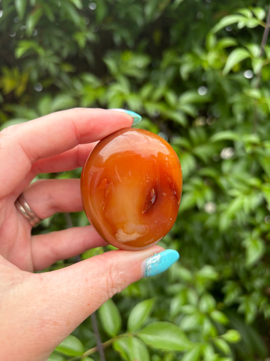 Carnelian Palm Stone B