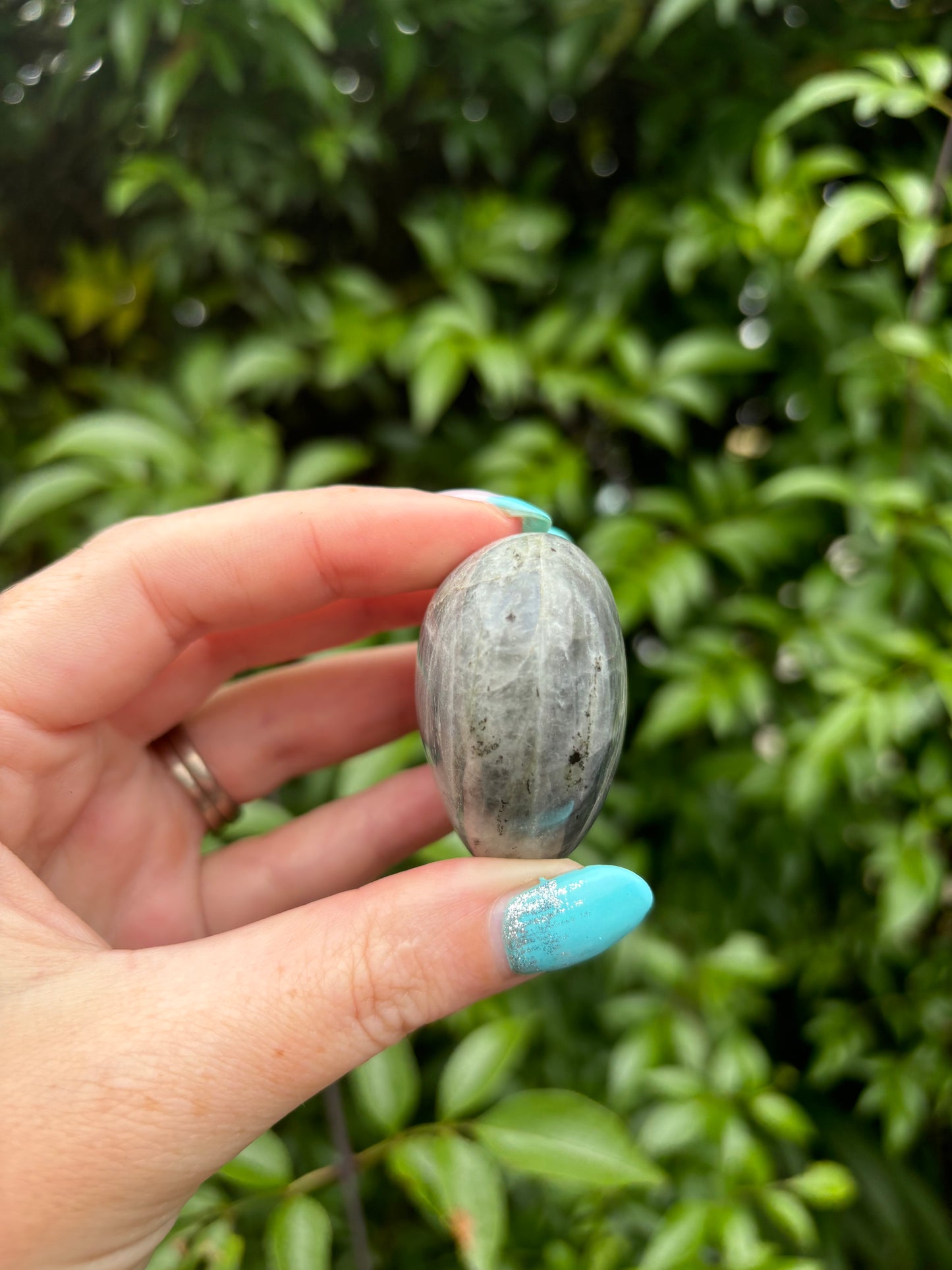 Labradorite Heart E