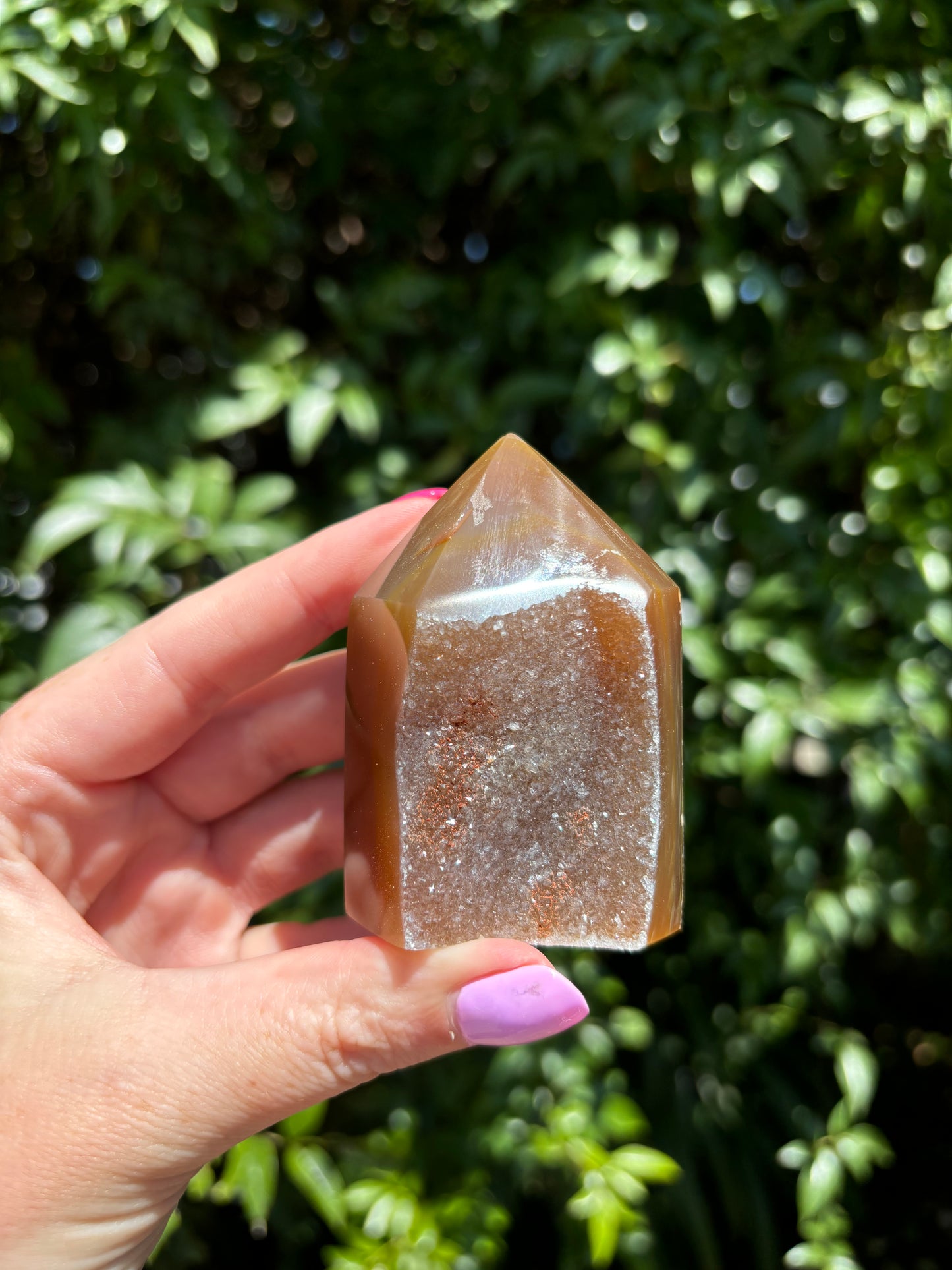 Agate Druzy Point C