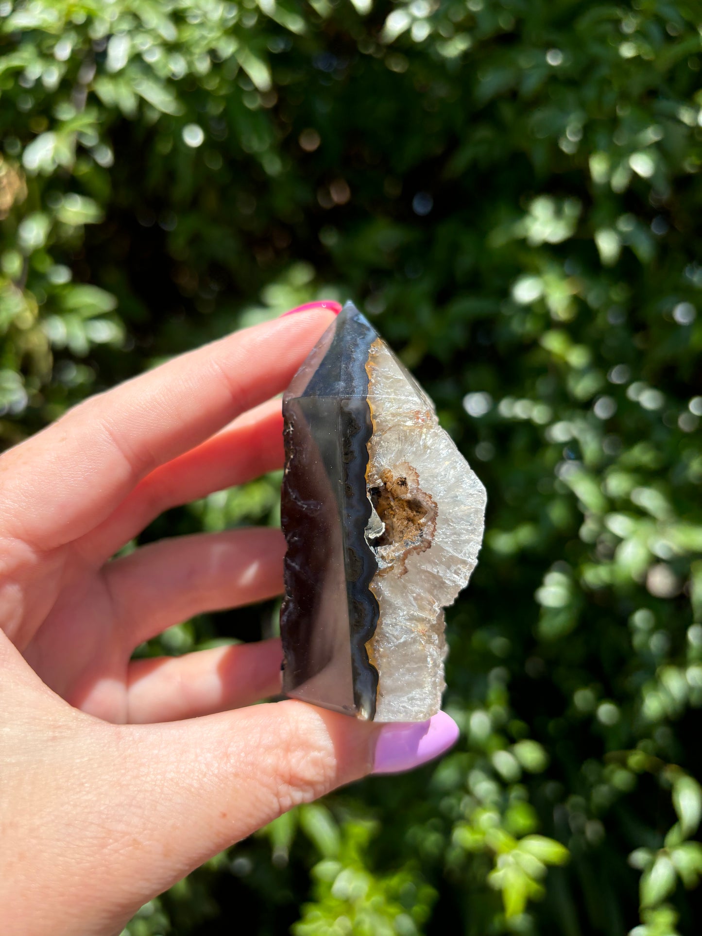 Agate Druzy Point E