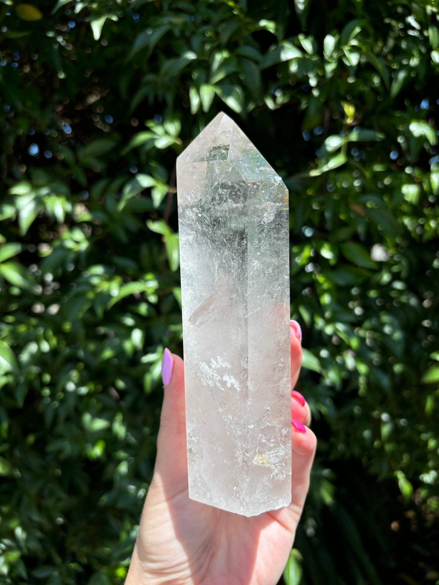 Clear Quartz Large Polished Point A