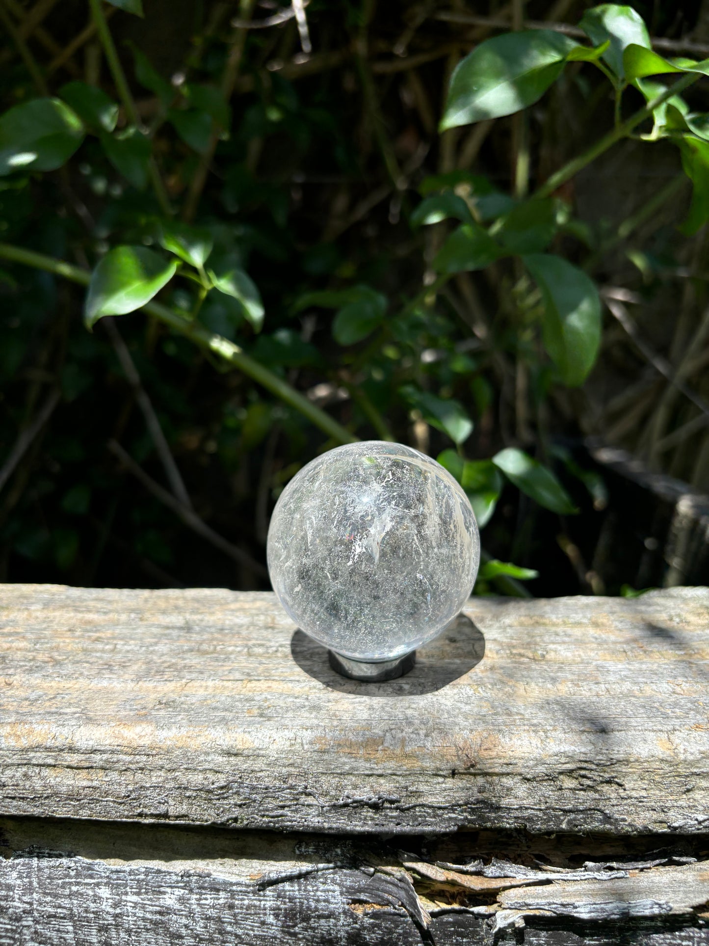 Clear Quartz Sphere E