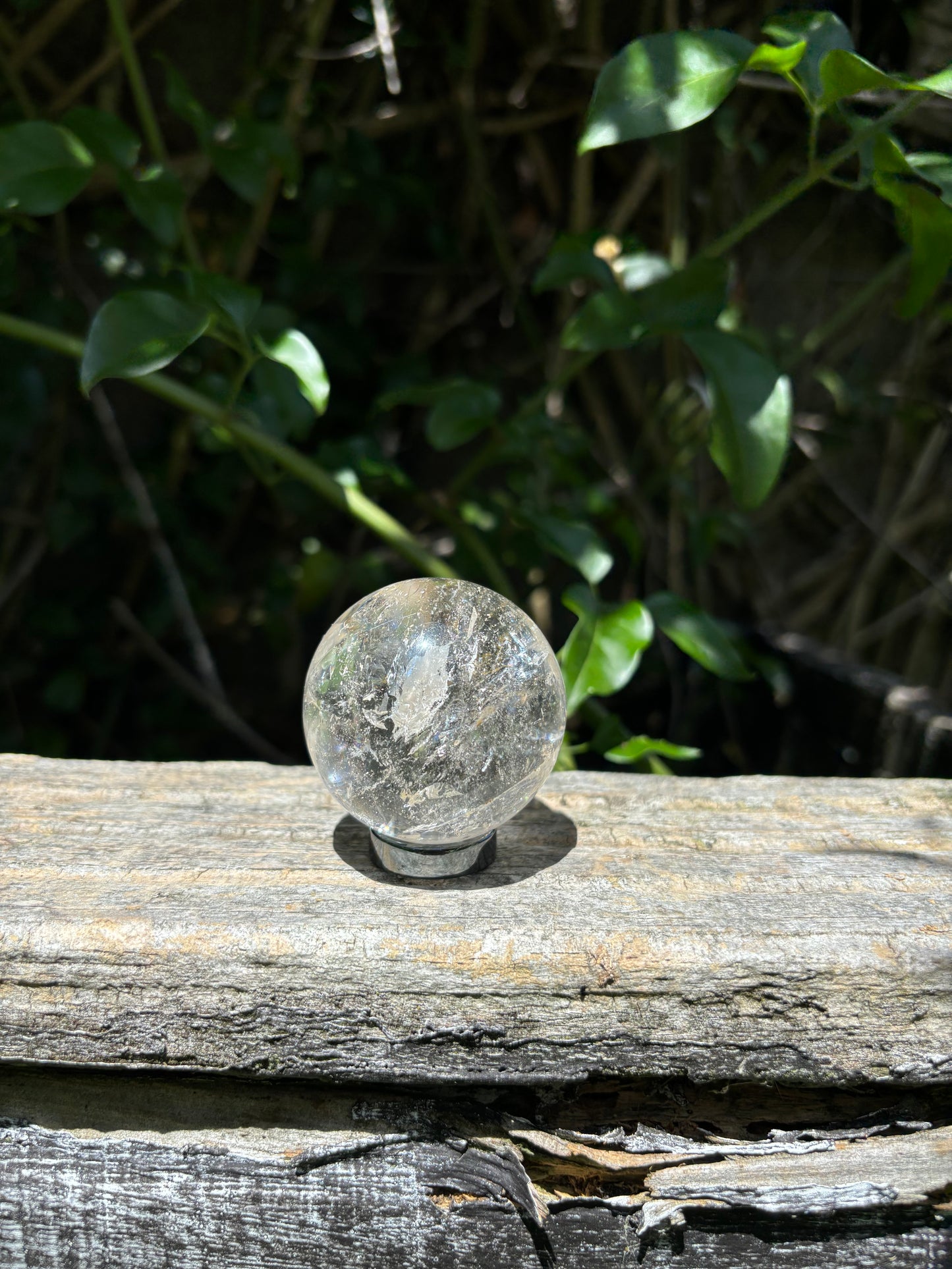 Clear Quartz Sphere F