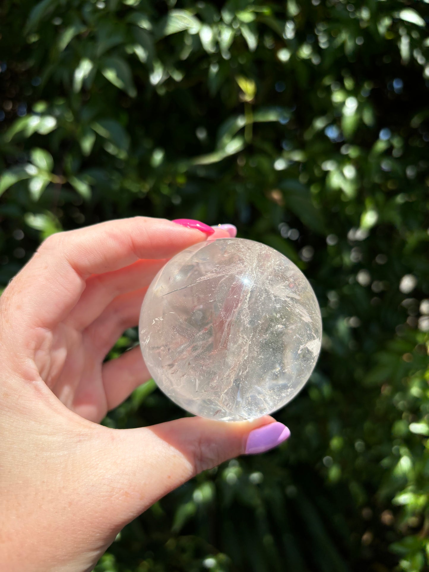 Clear Quartz Sphere D