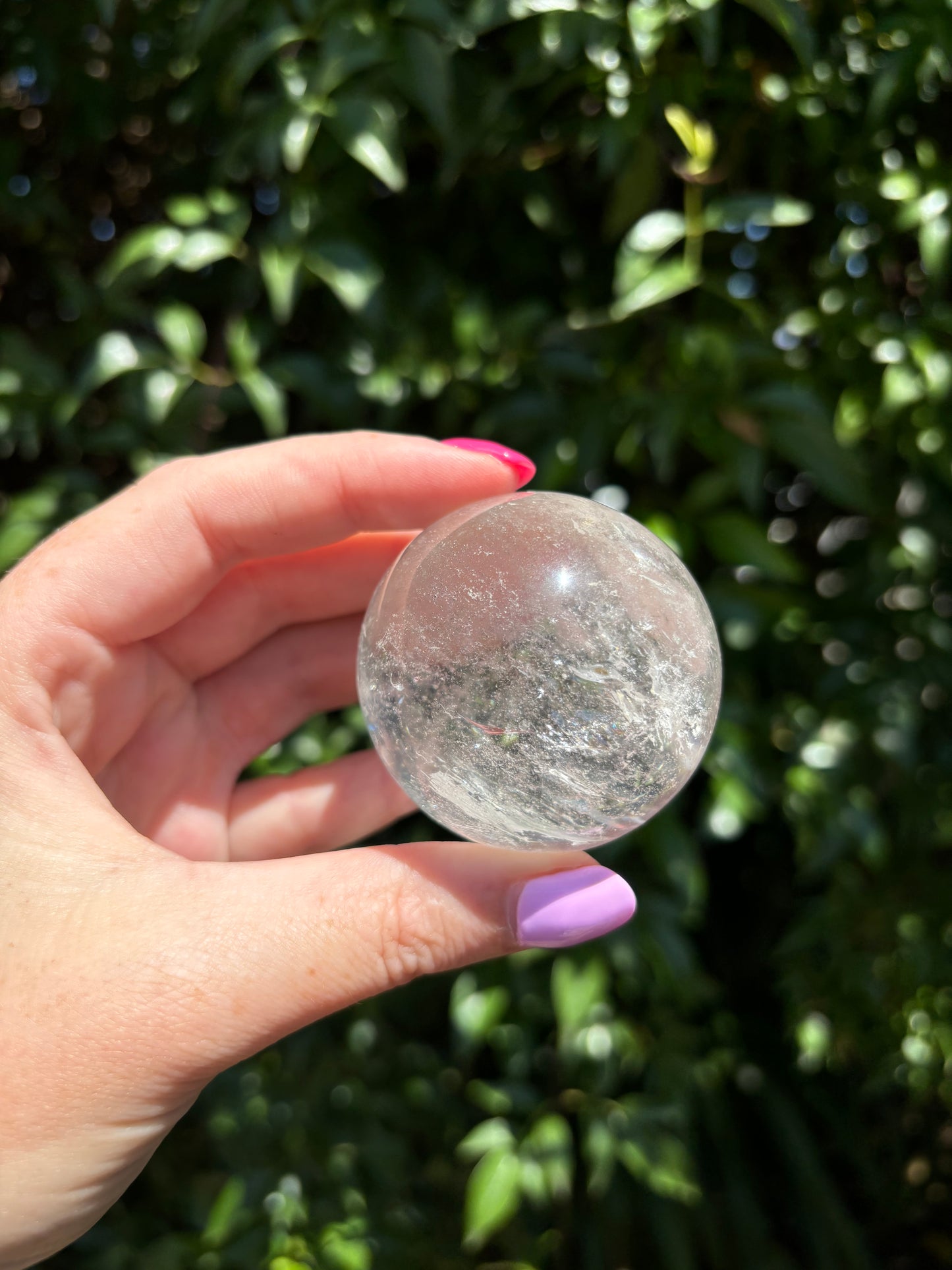 Clear Quartz Sphere E