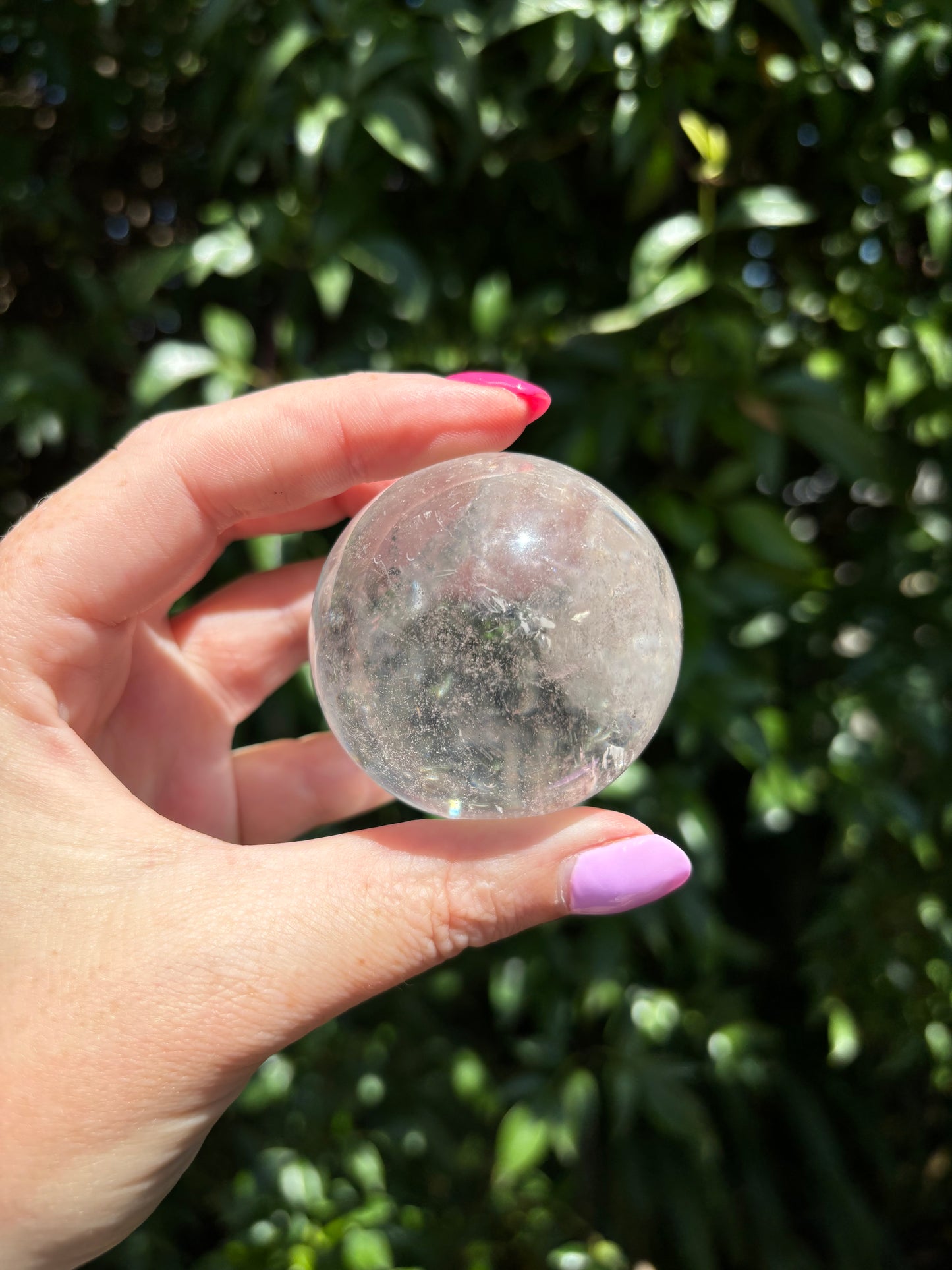 Clear Quartz Sphere E