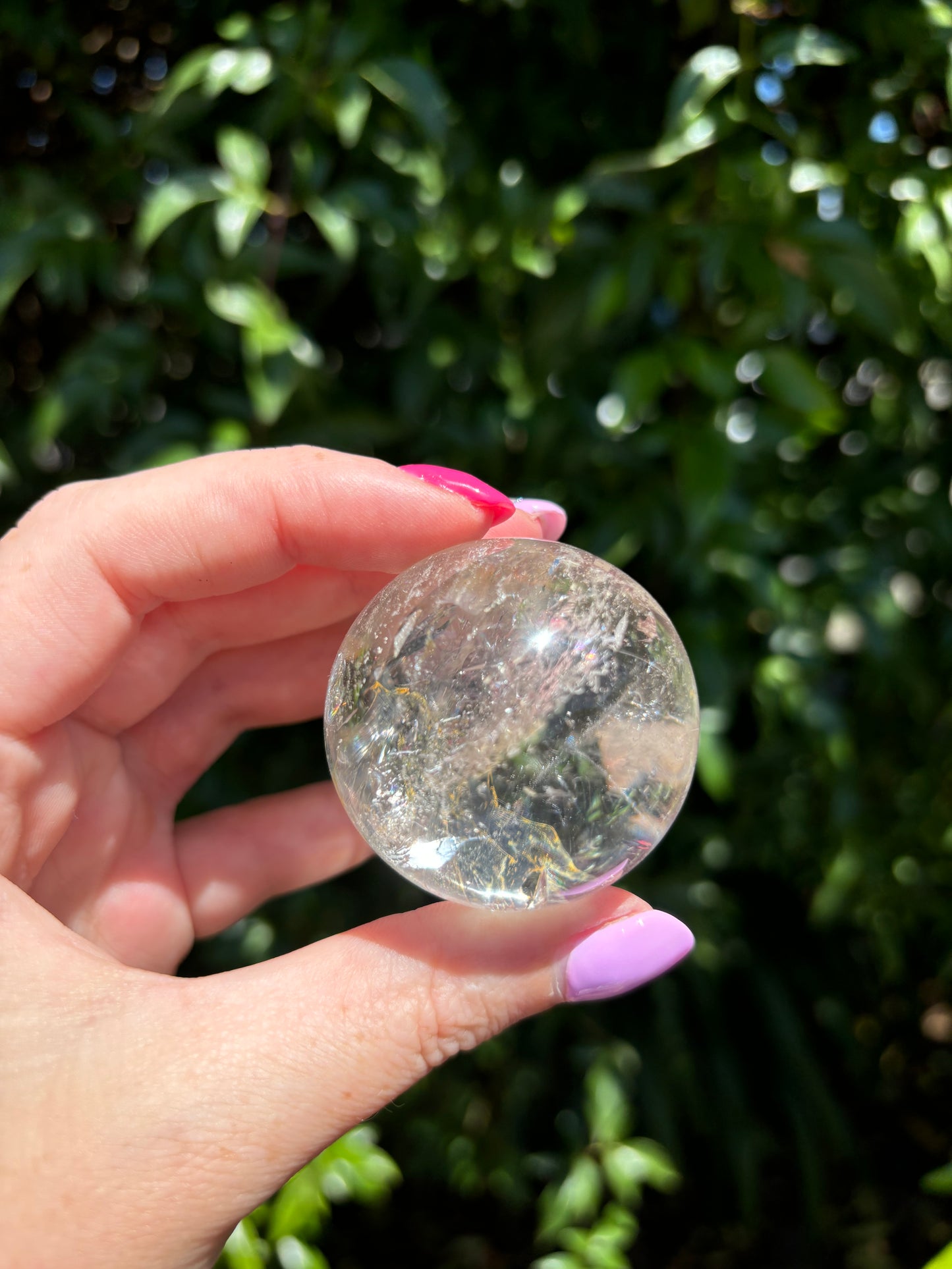 Clear Quartz Sphere F