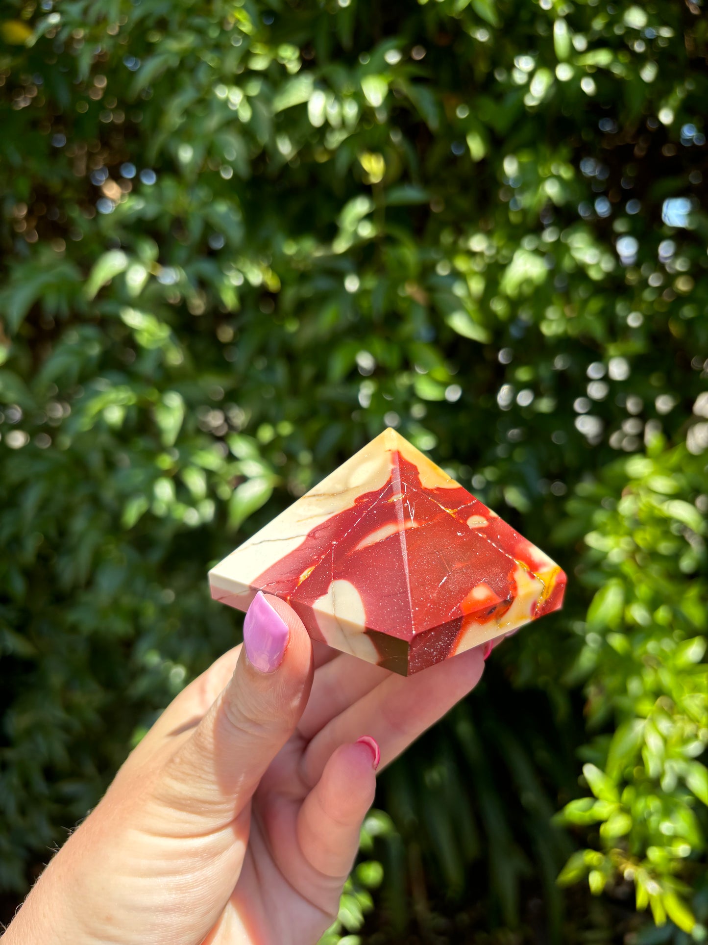 Mookaite Jasper Pyramid B