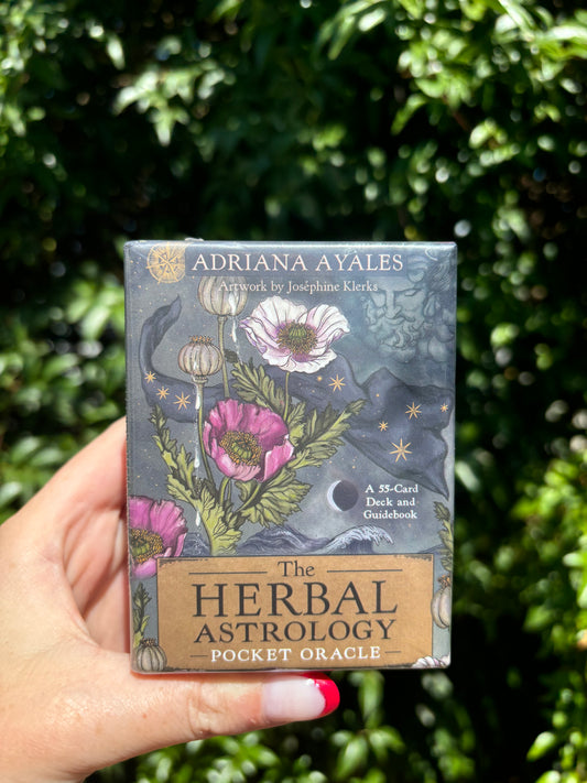 The Herbal Astrology Pocket Oracle Cards