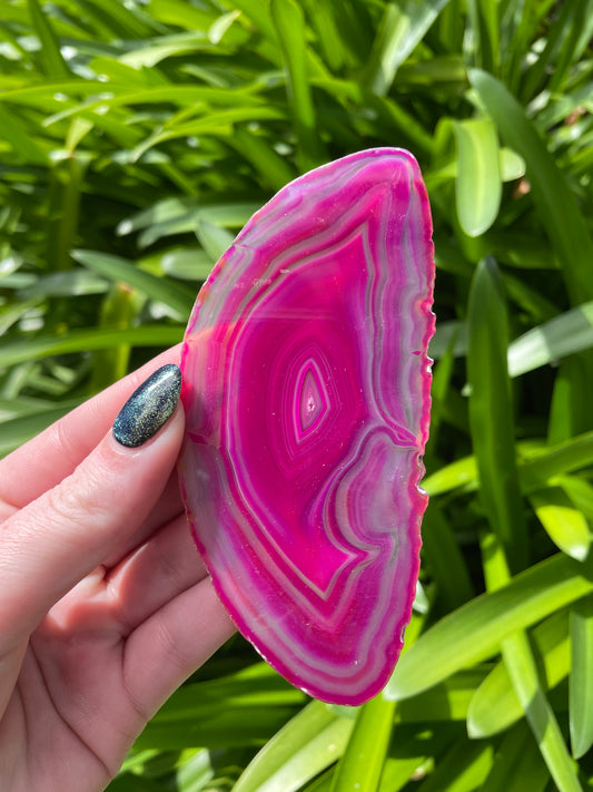 Agate Slice | Pink E