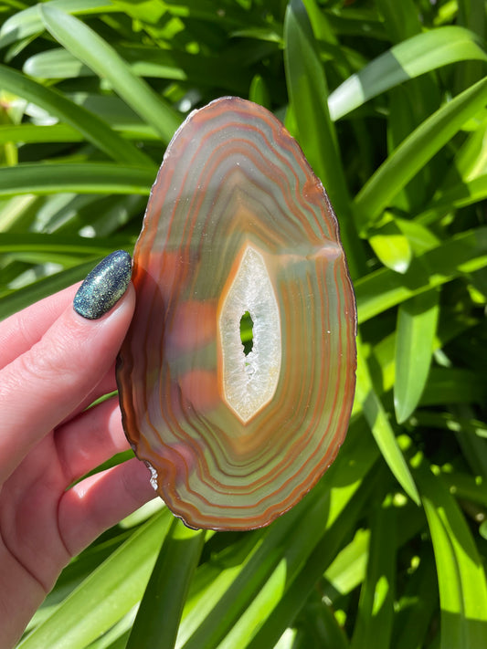 Agate Slice | Orange E