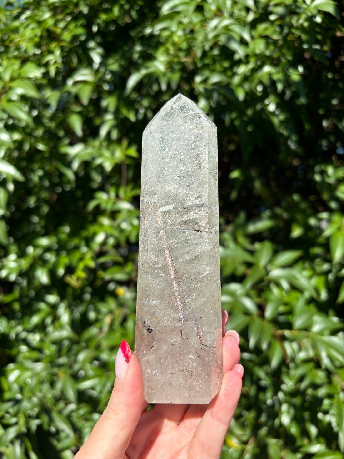 Rutilated Quartz Point D