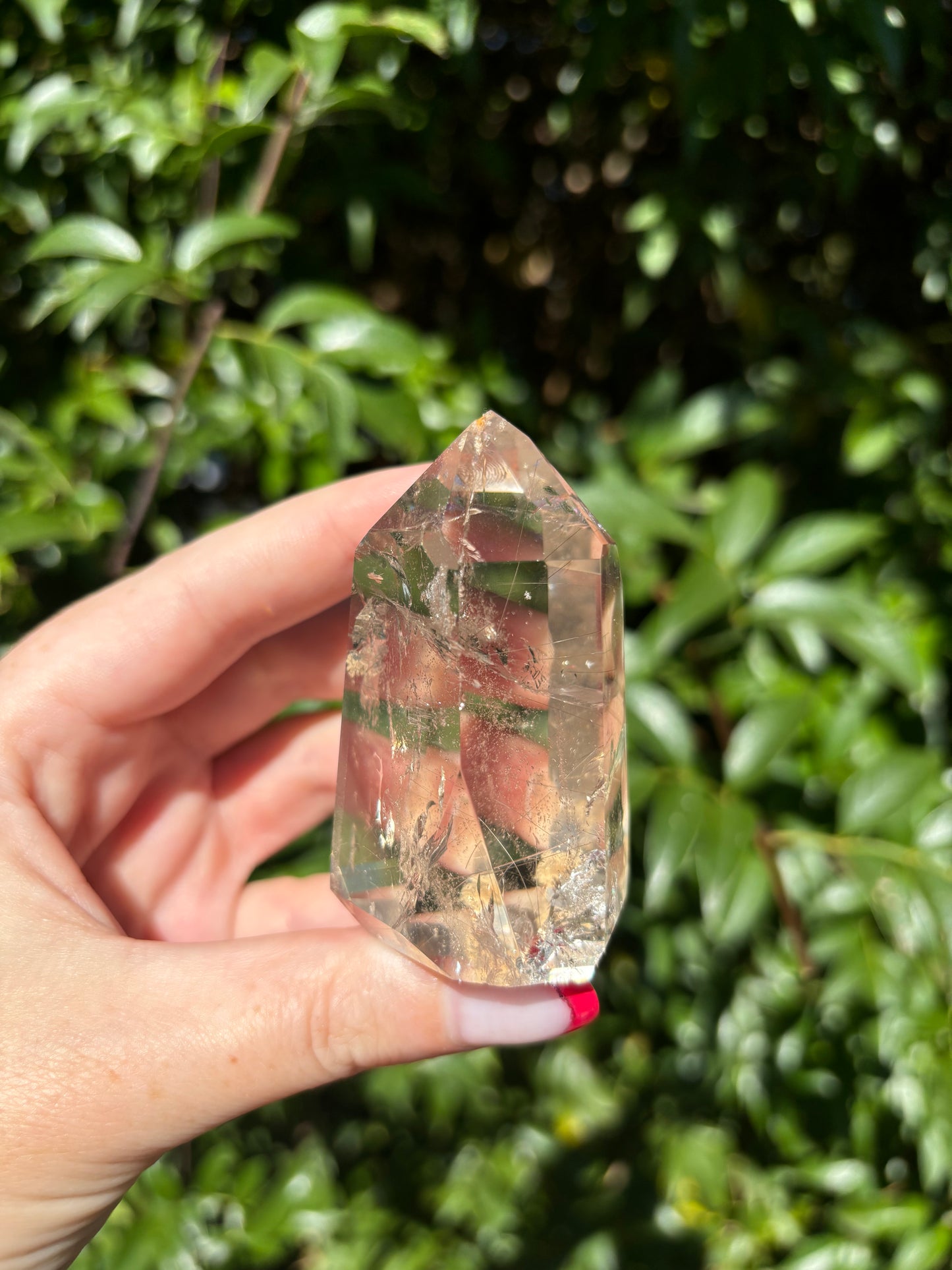 Rutilated Quartz Point F