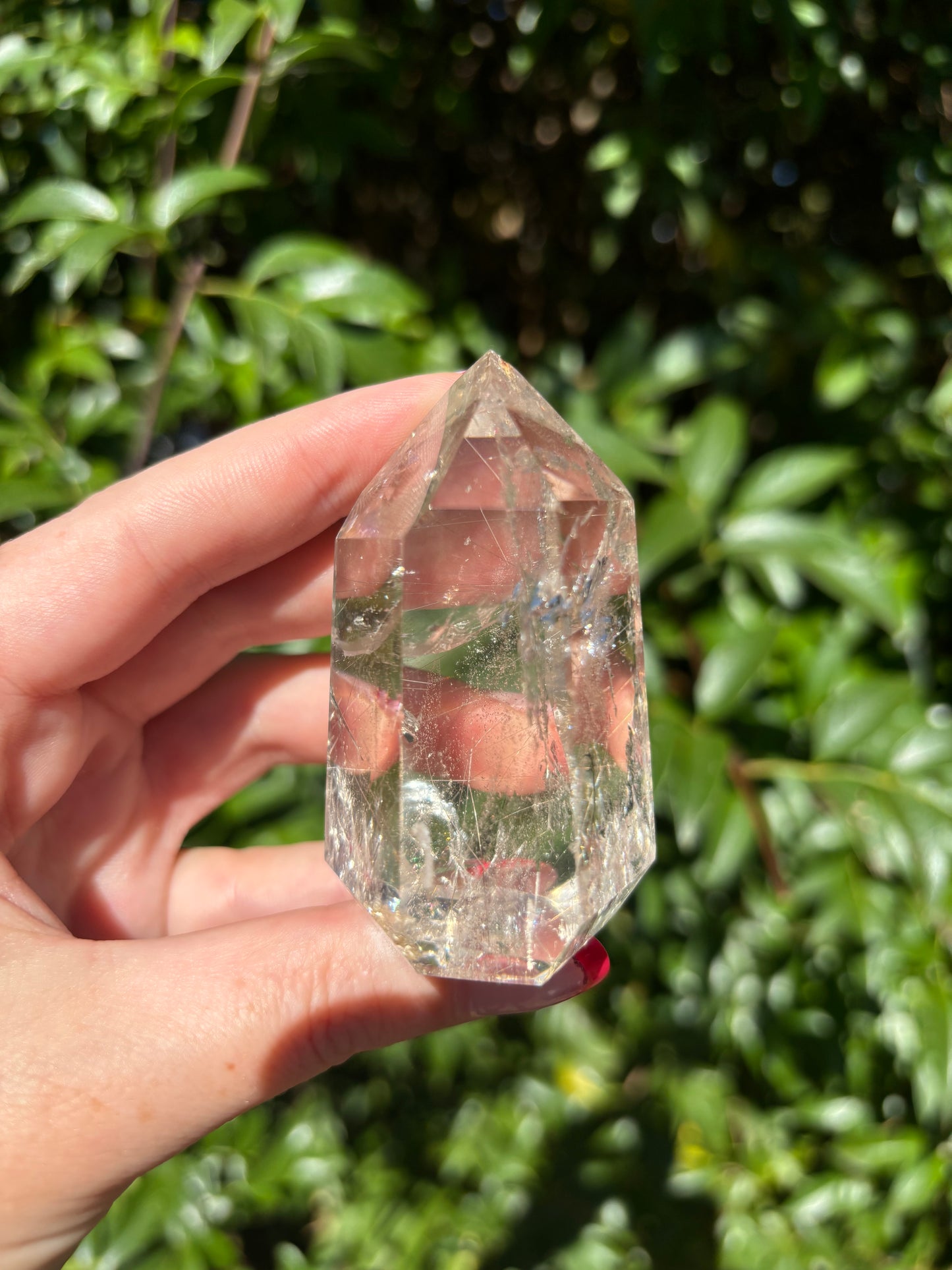 Rutilated Quartz Point F