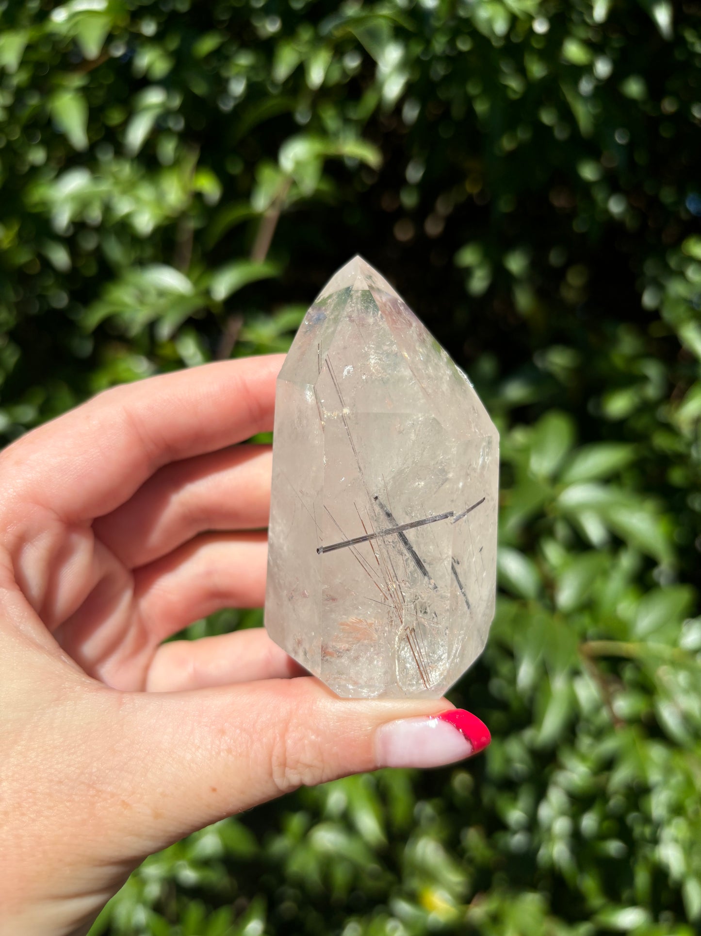 Rutilated Quartz Point G