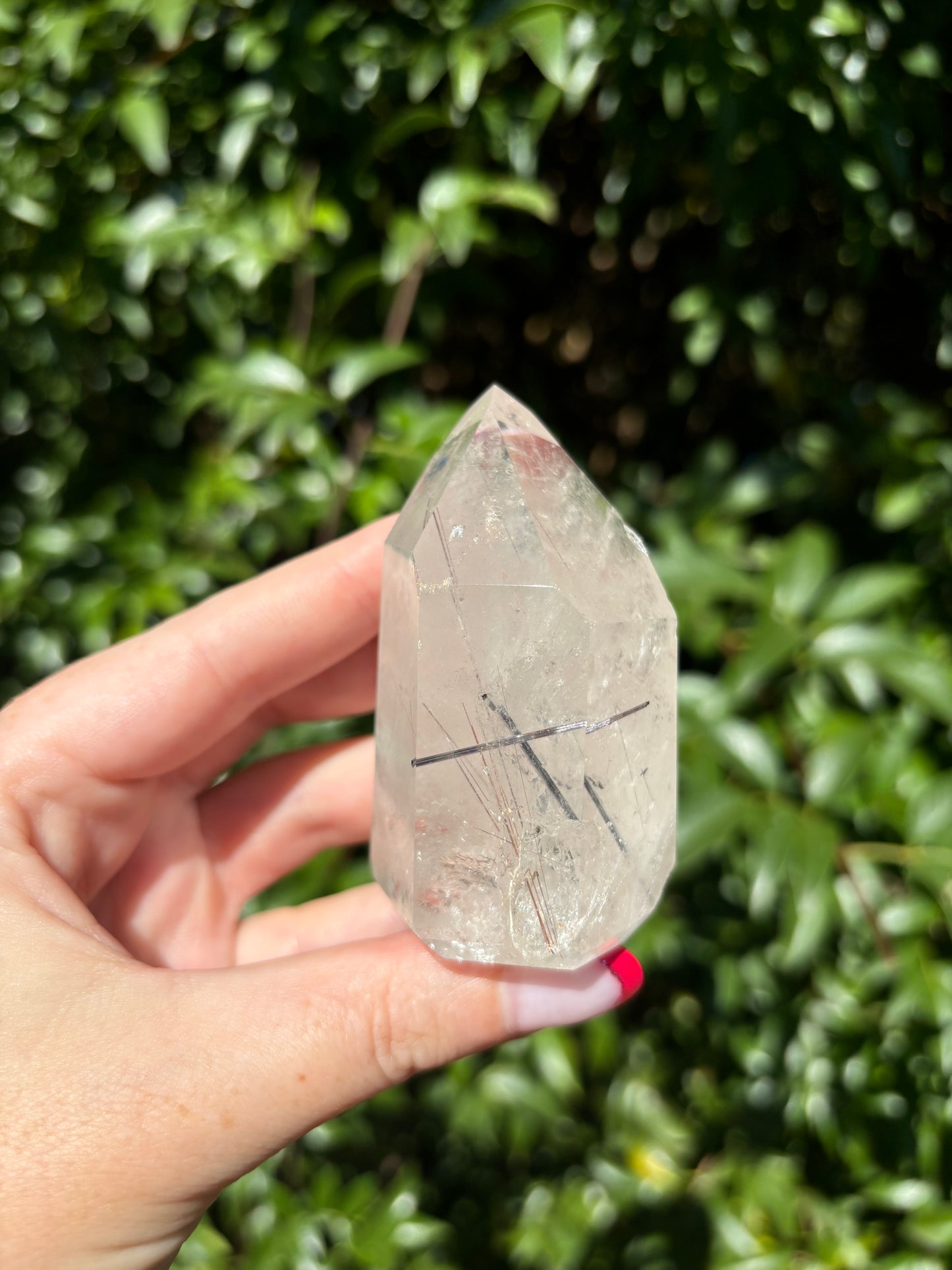 Rutilated Quartz Point G