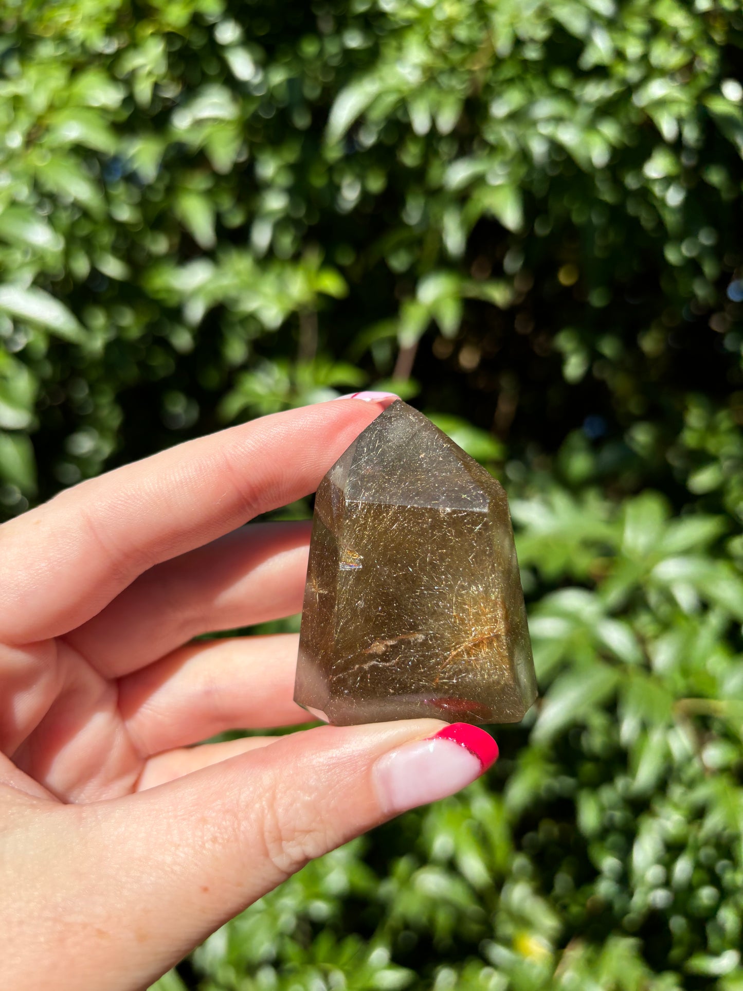 Rutilated Quartz Point B