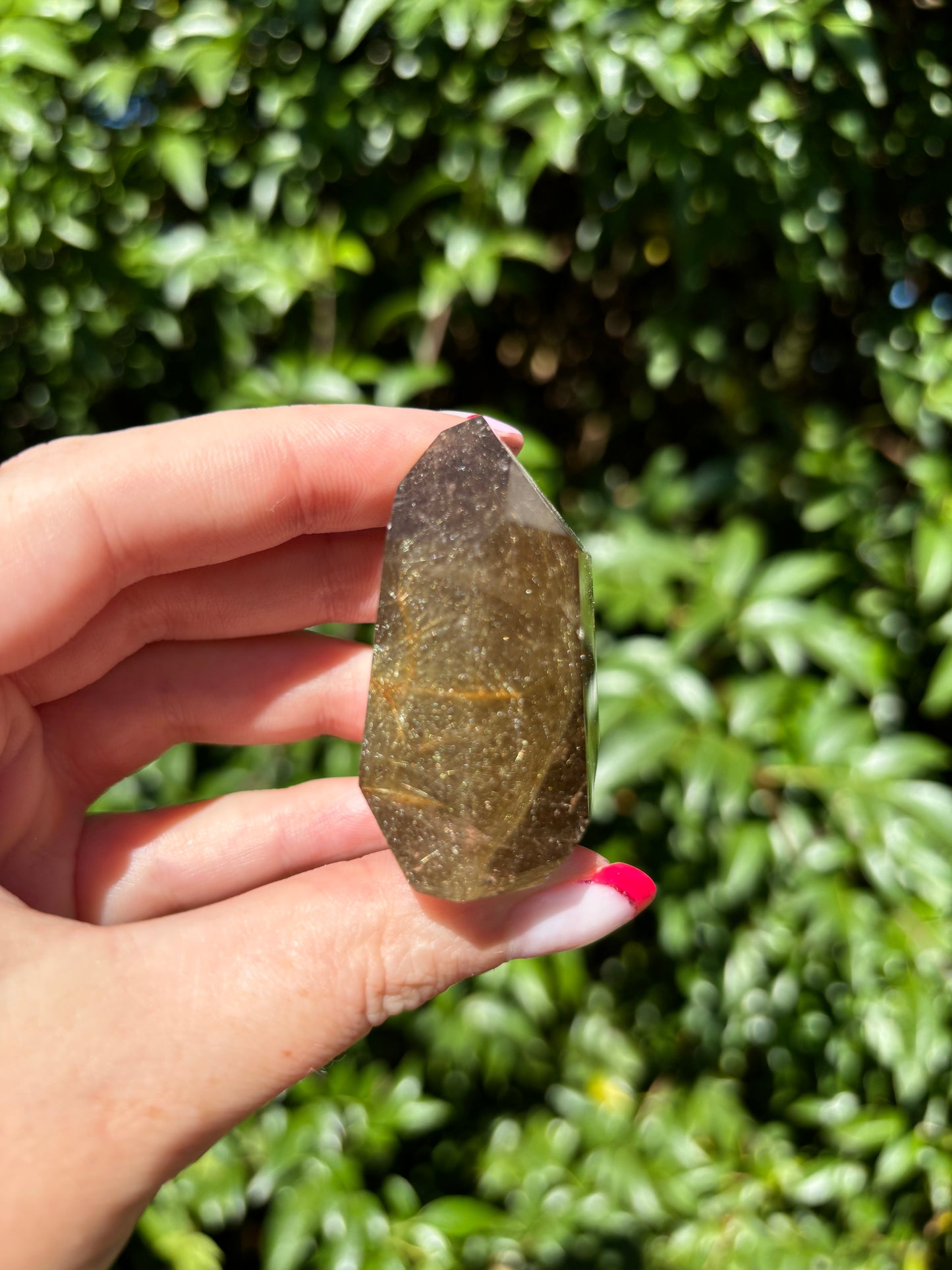 Rutilated Quartz Point B