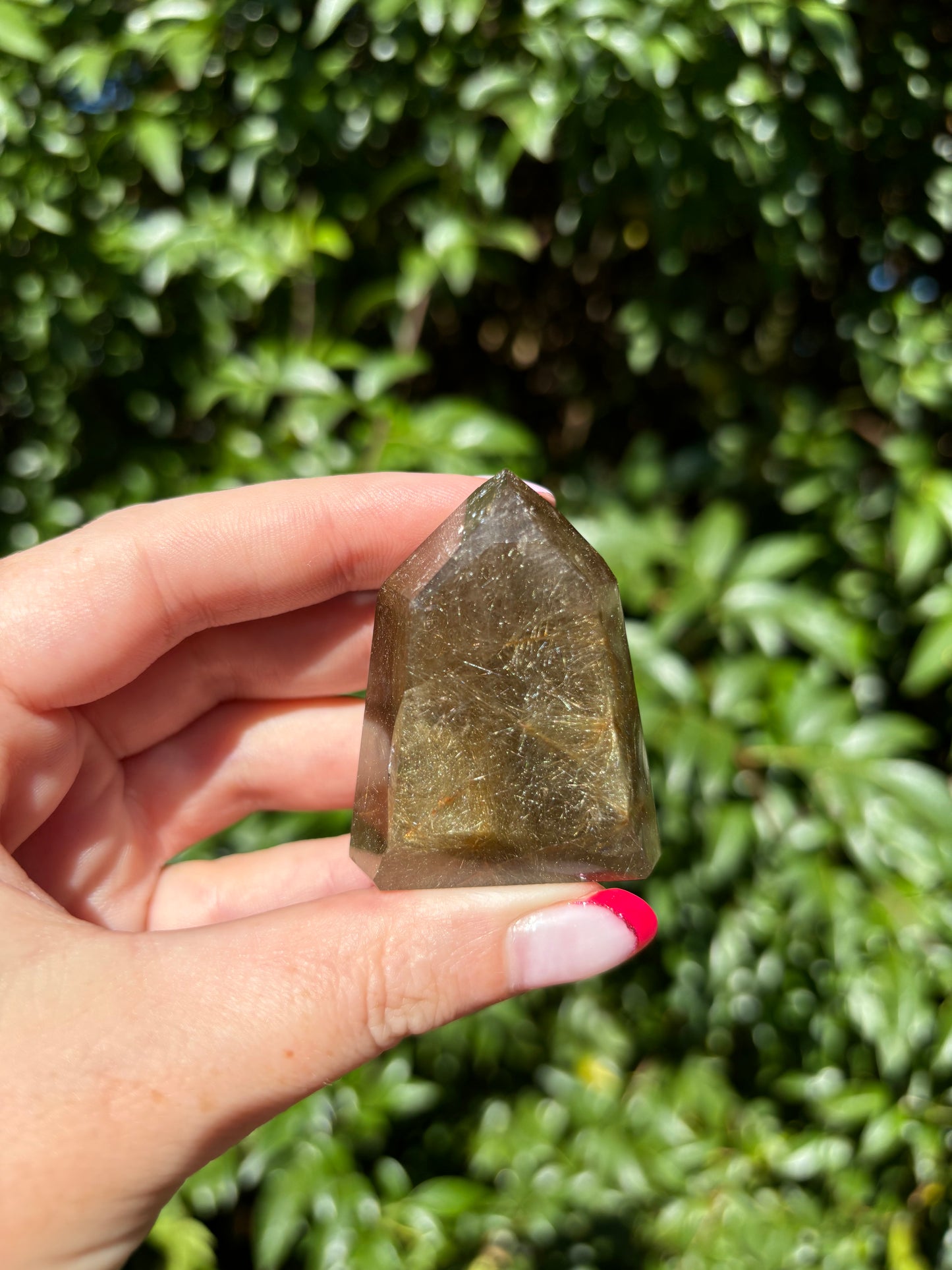 Rutilated Quartz Point B