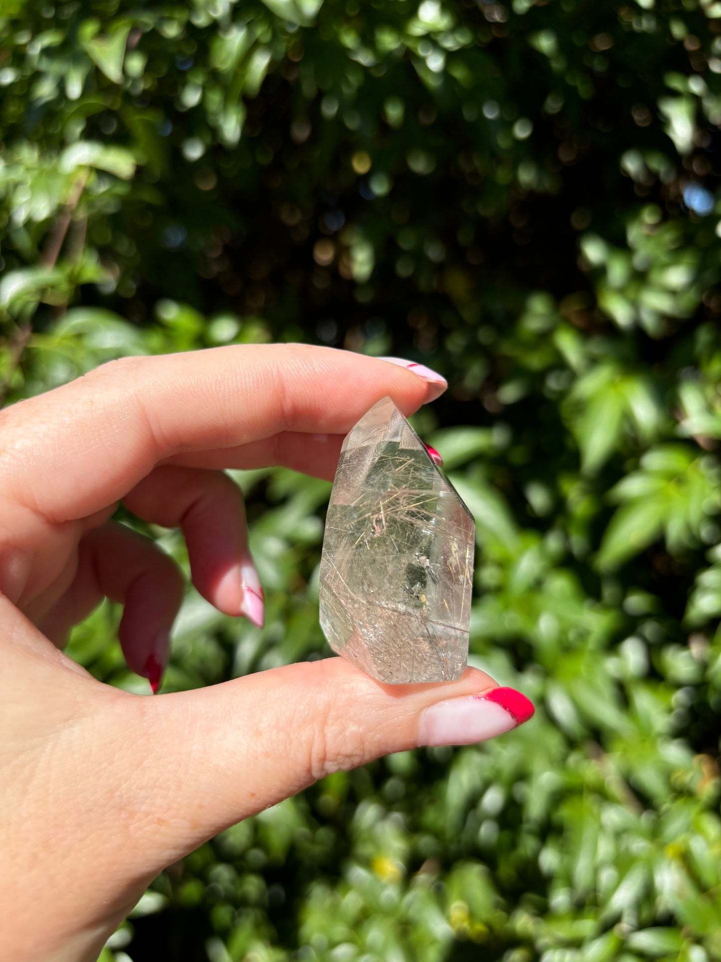 Rutilated Quartz Point C