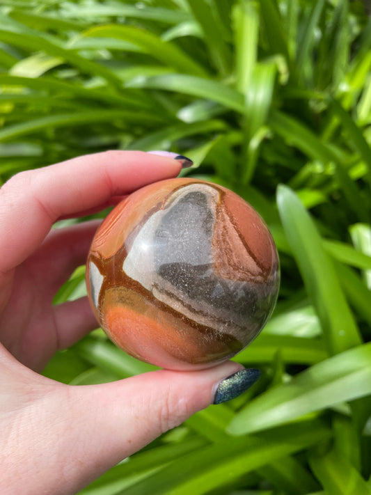 Polychrome Jasper Sphere A