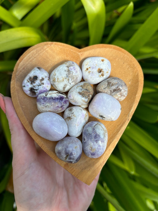 Morado Purple Opal Tumbled Stone