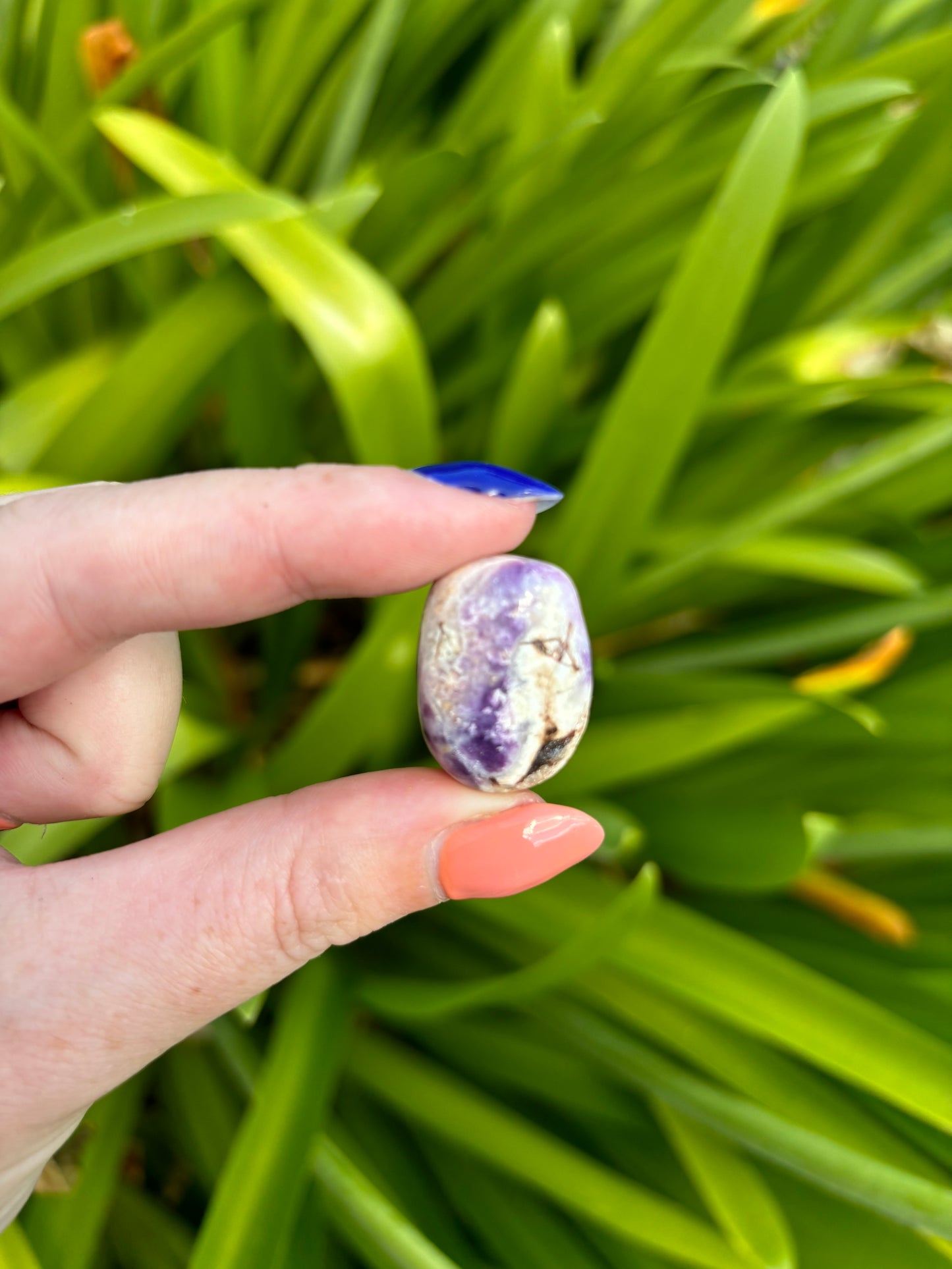 Morado Purple Opal Tumbled Stone