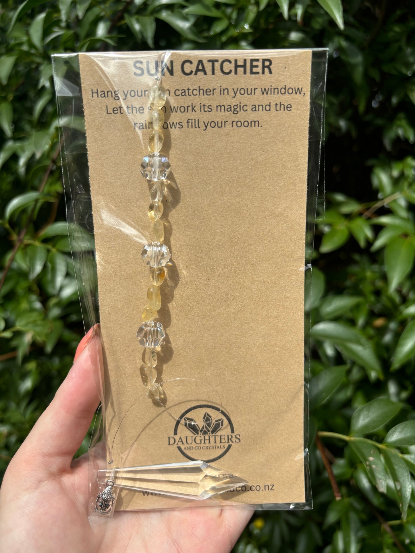 Citrine | Point Sun Catcher