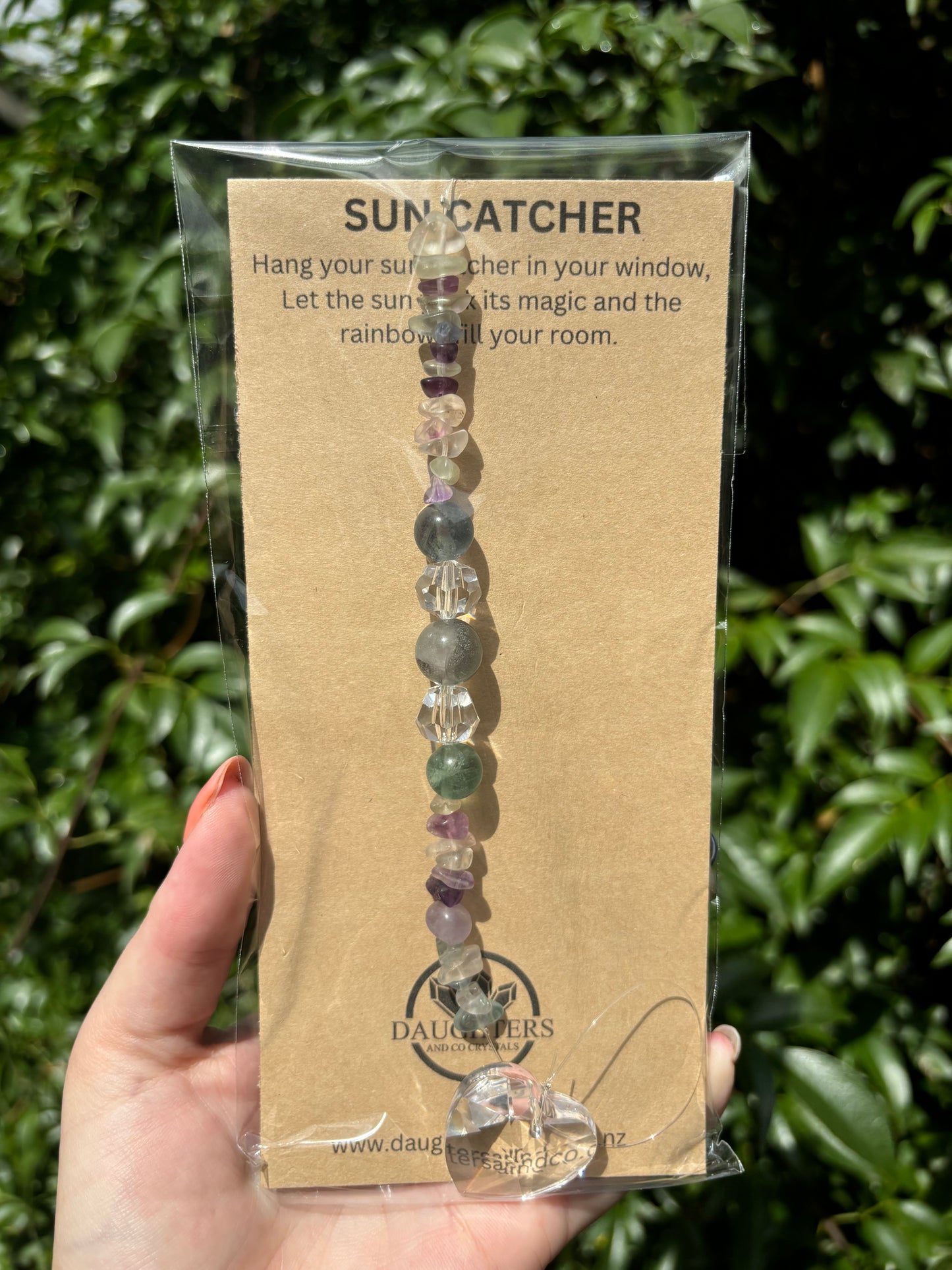 Fluorite | Heart Sun Catcher