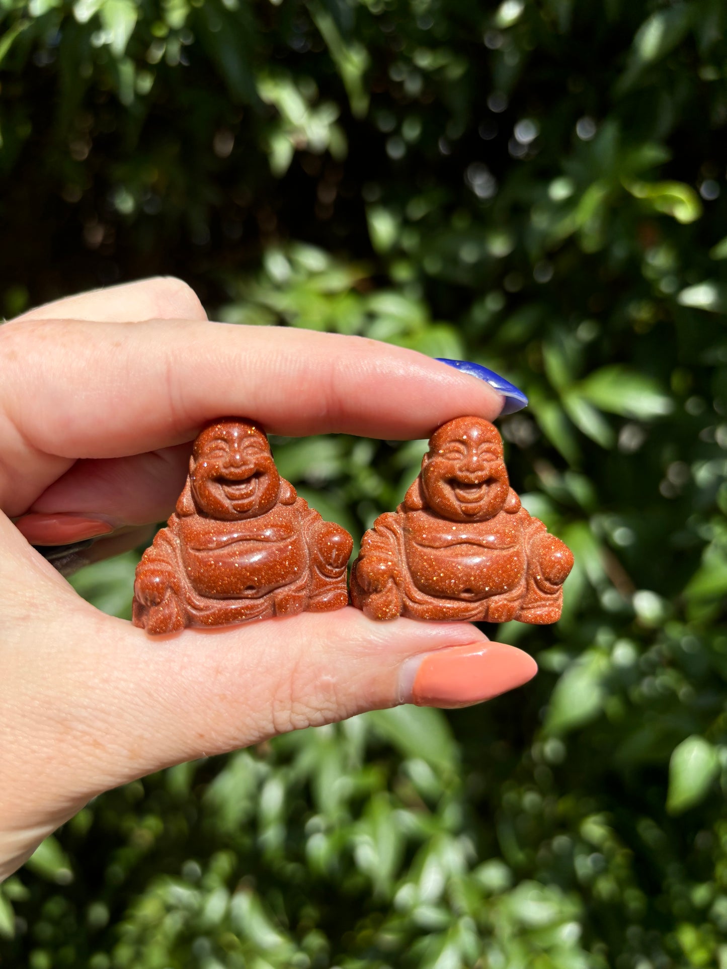 Goldstone Buddha Small