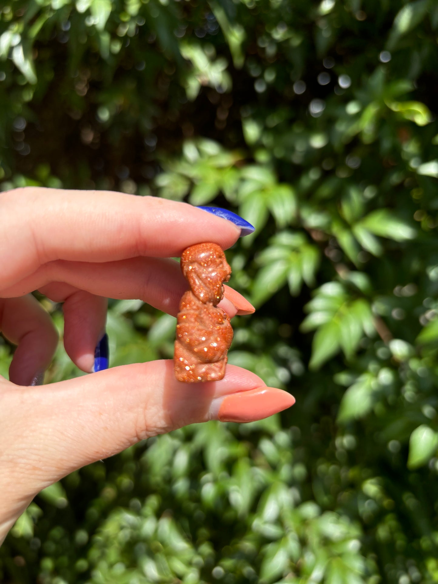 Goldstone Buddha Small