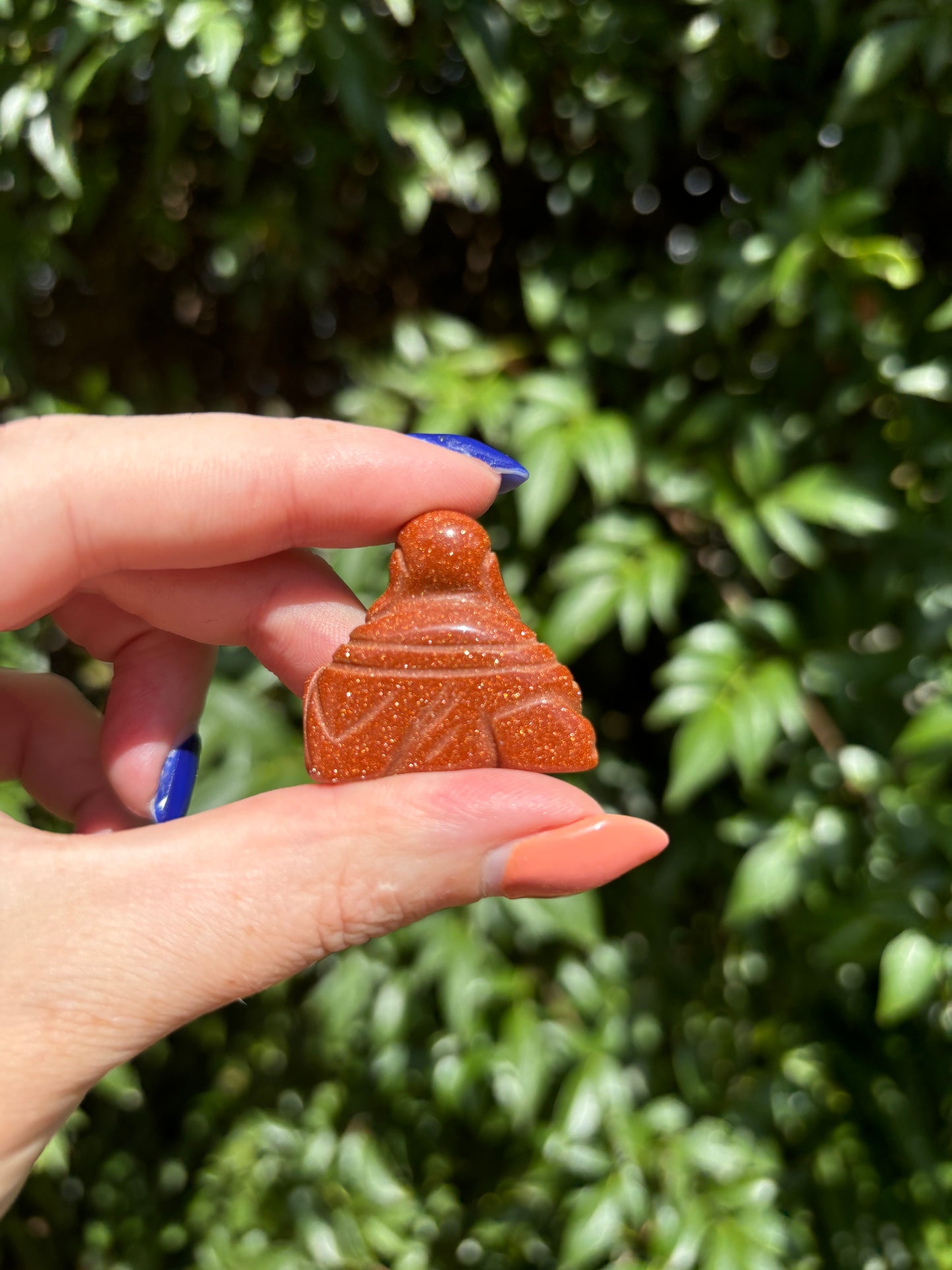 Goldstone Buddha Small