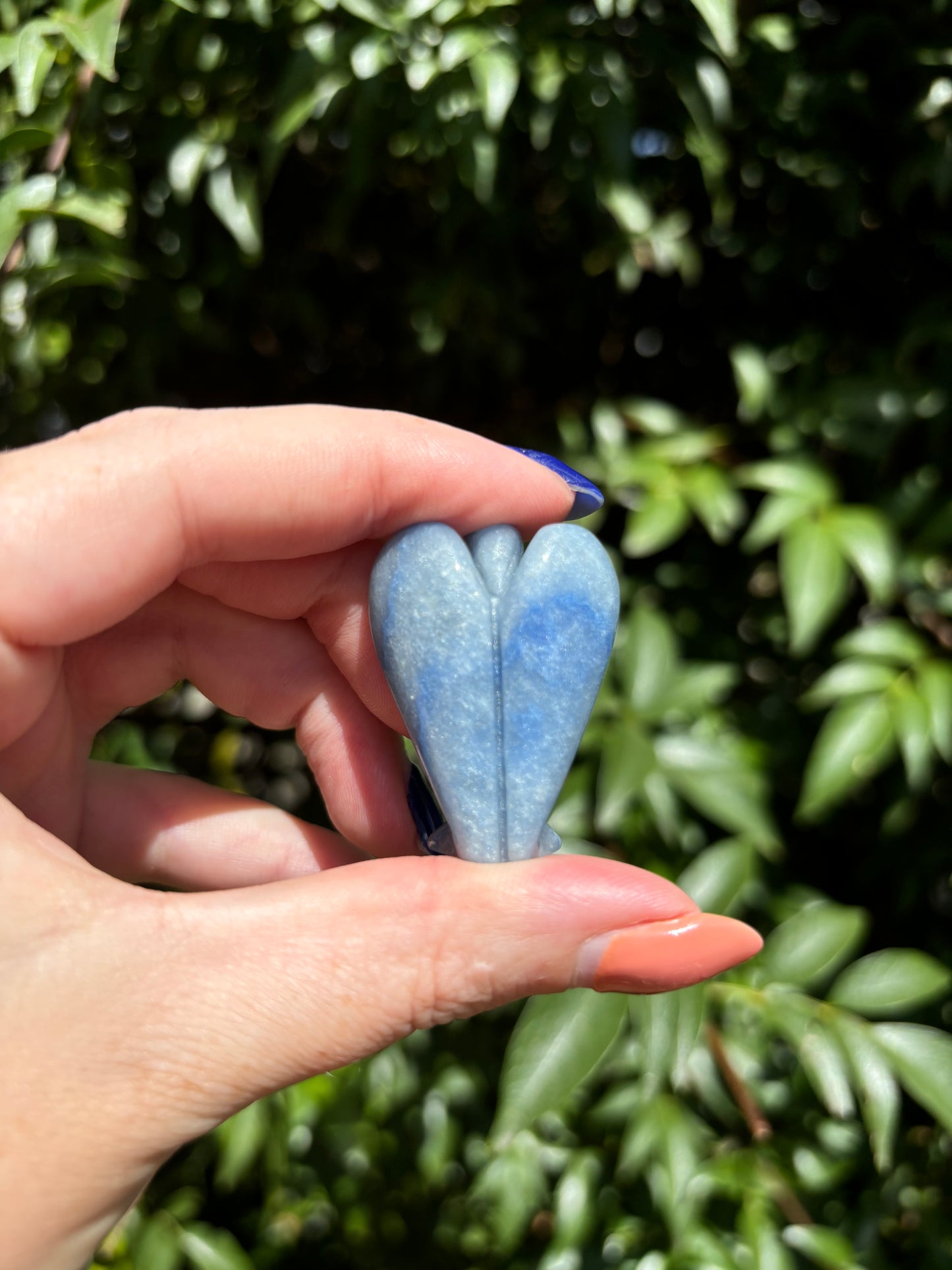 Blue Quartz Angel Medium