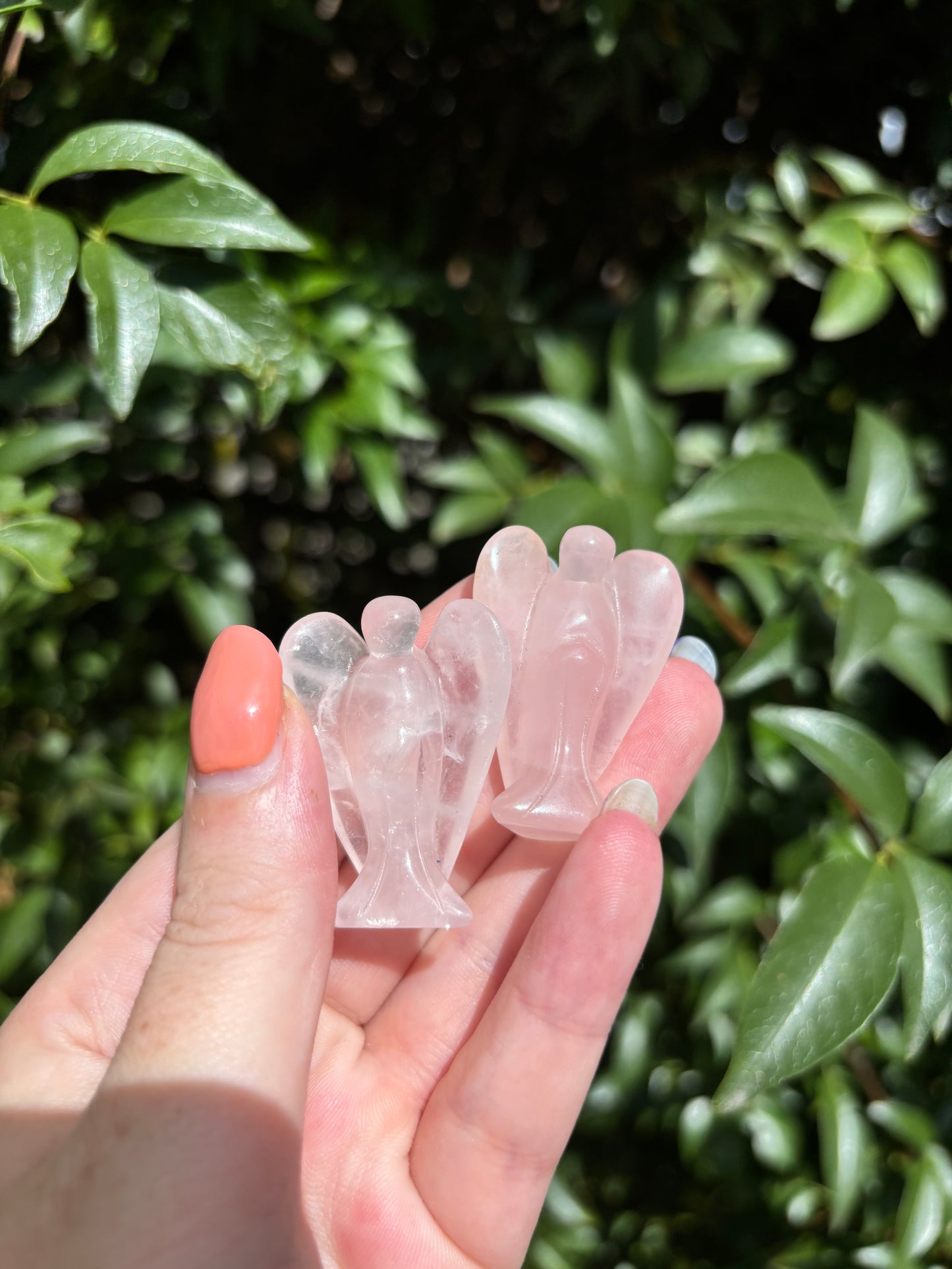 Rose Quartz Angel Medium