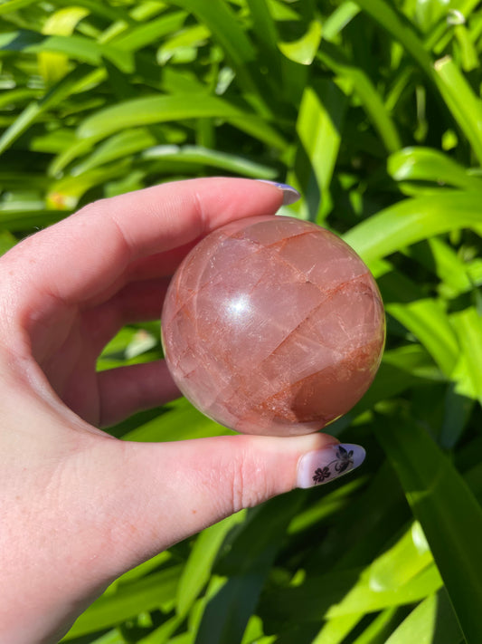 Fire Quartz Sphere B