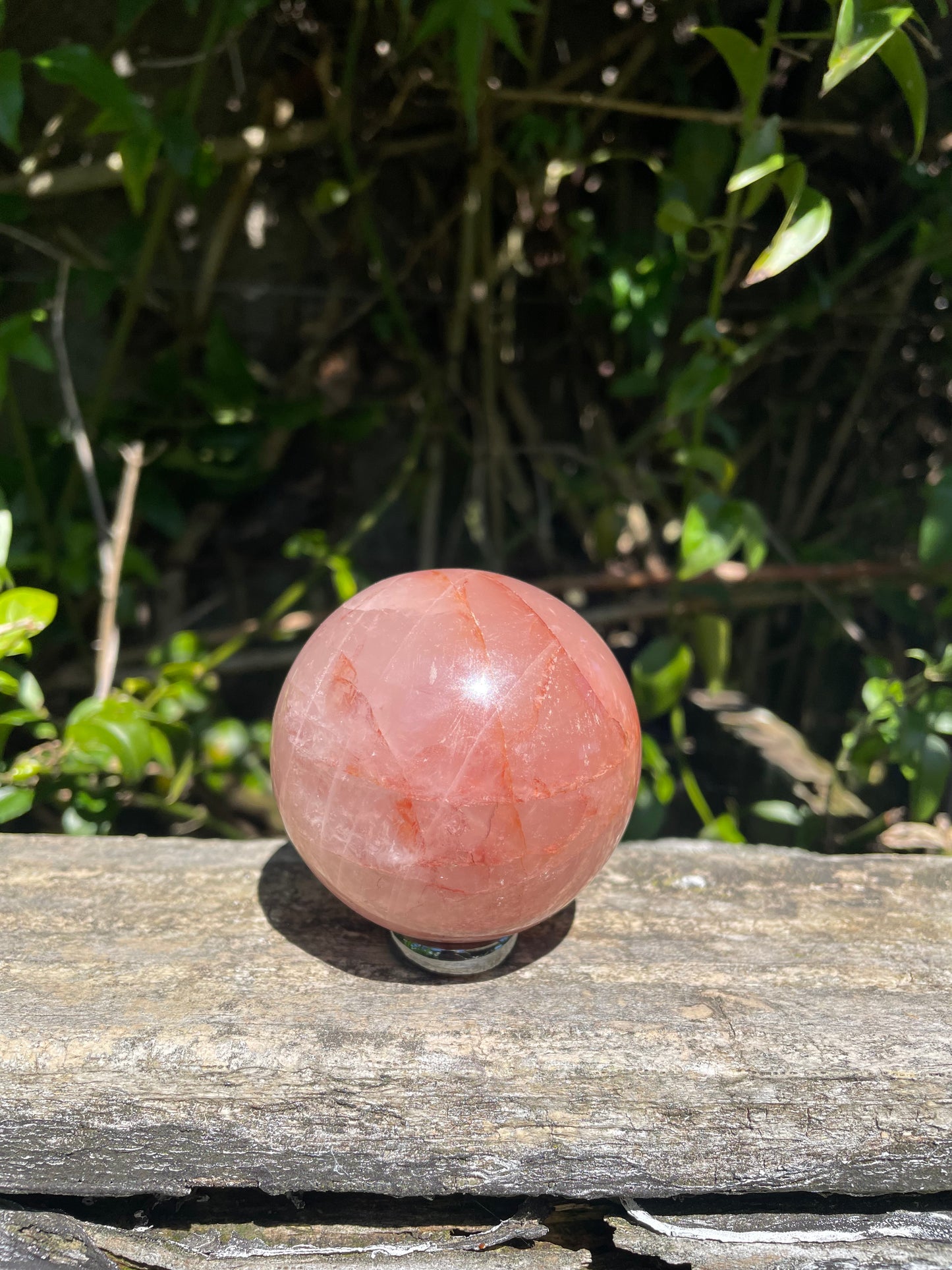 Fire Quartz Sphere B