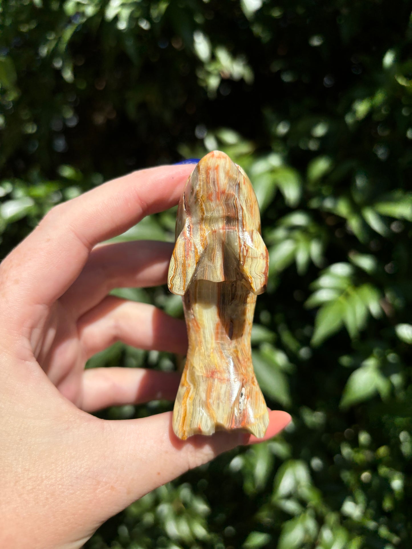 Banded Calcite Dolphin Small A