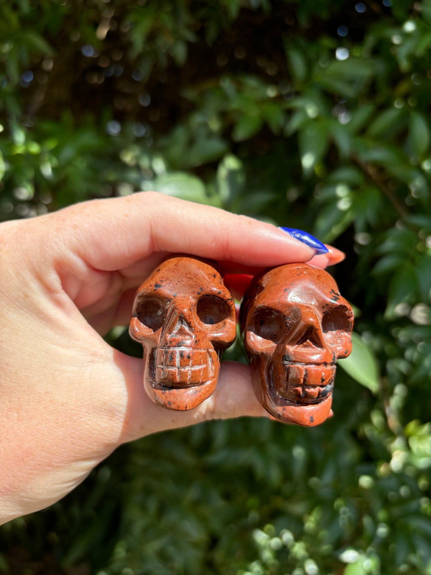 Mahogany Obsidian Large Skull