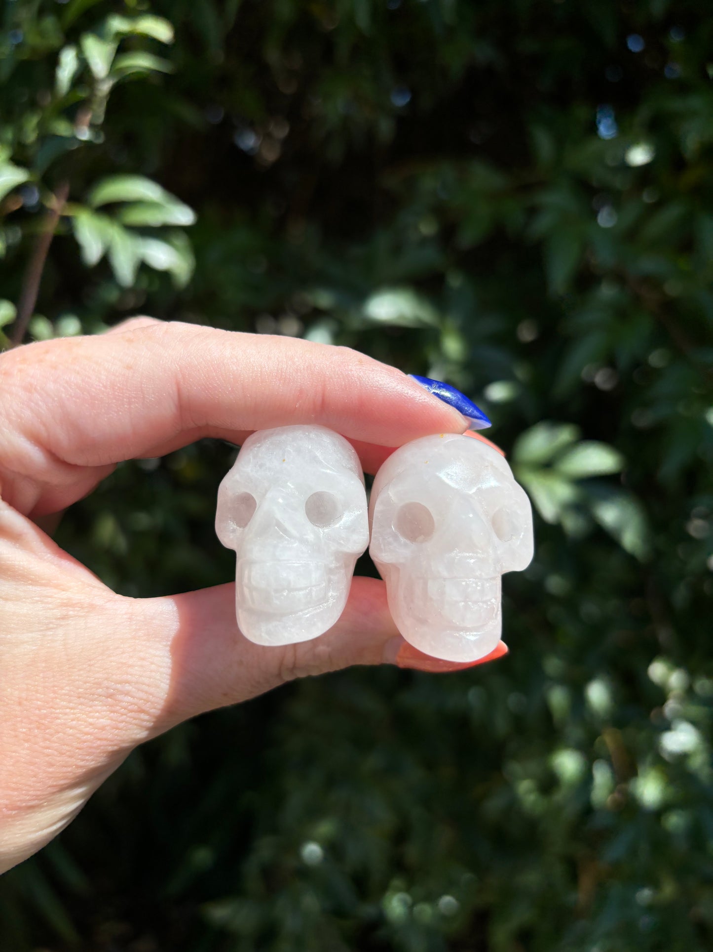 Rose Quartz Medium Skull