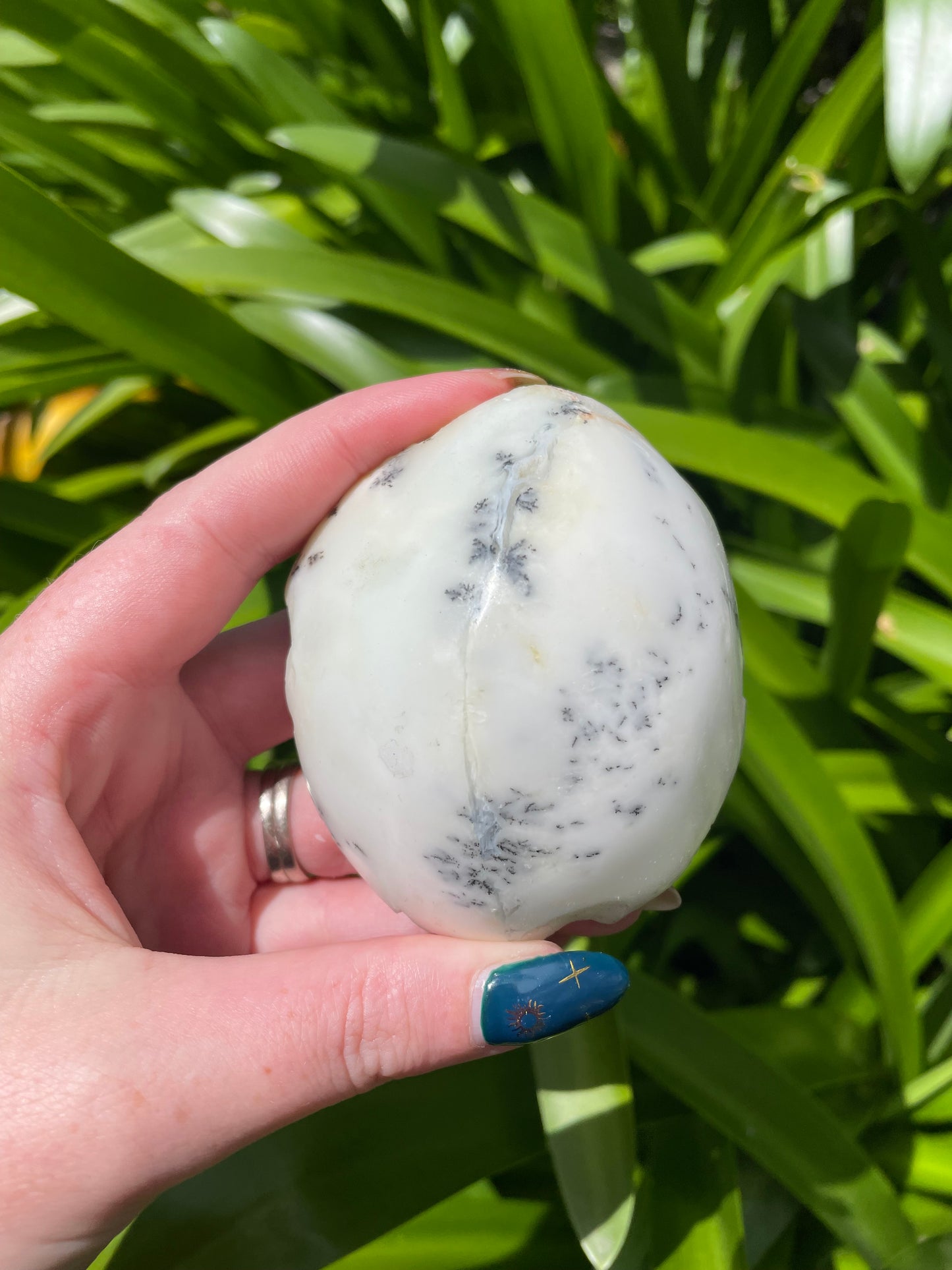 Dendritic Agate Semi Polished Piece B