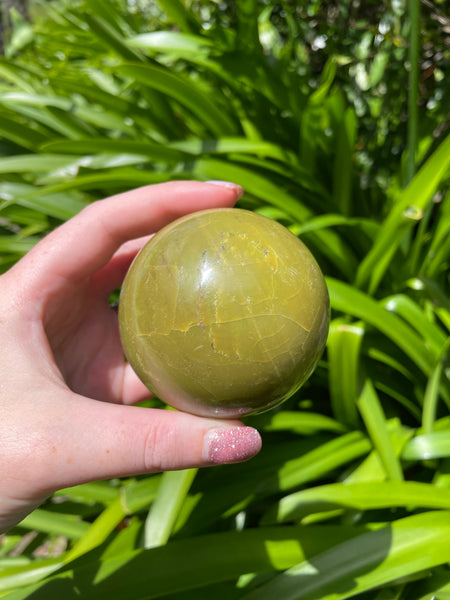 Green Opal Sphere A