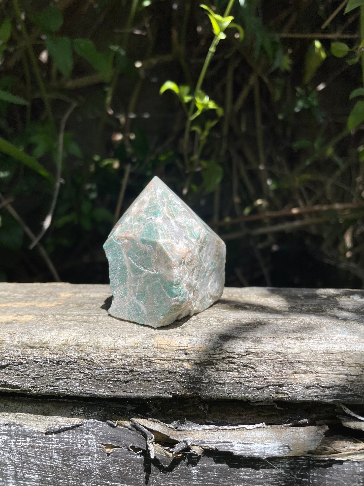 Amazonite Semi Polished Point B