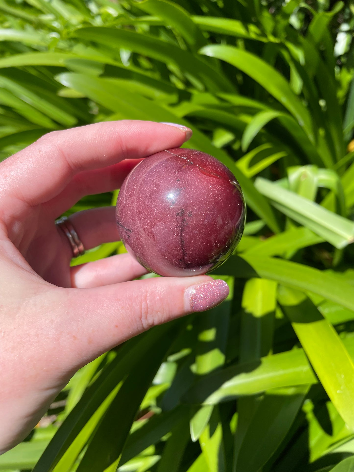 Mookaite Jasper Sphere D