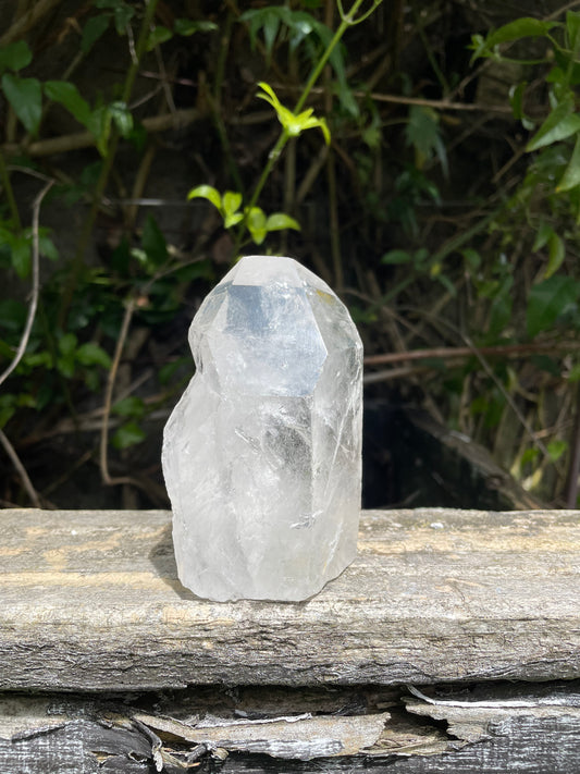 Clear Quartz Semi Polished Point A