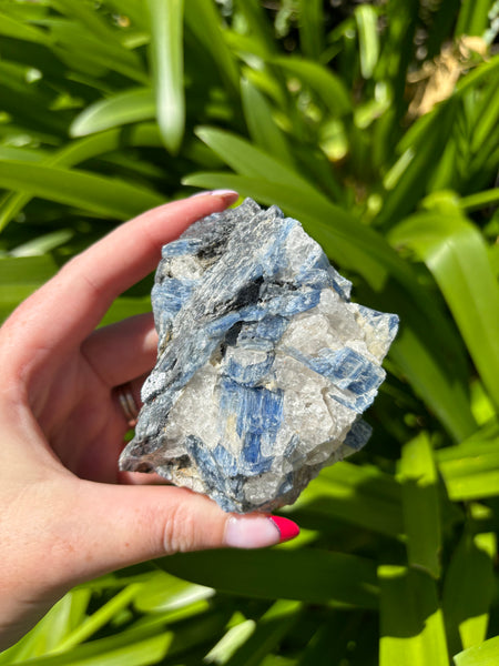 Blue Kyanite & Quartz Piece J
