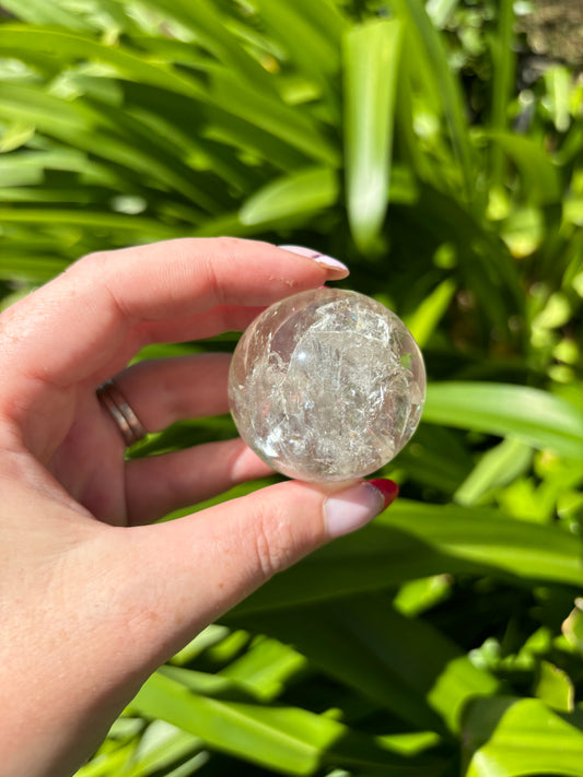 Clear Quartz Sphere C