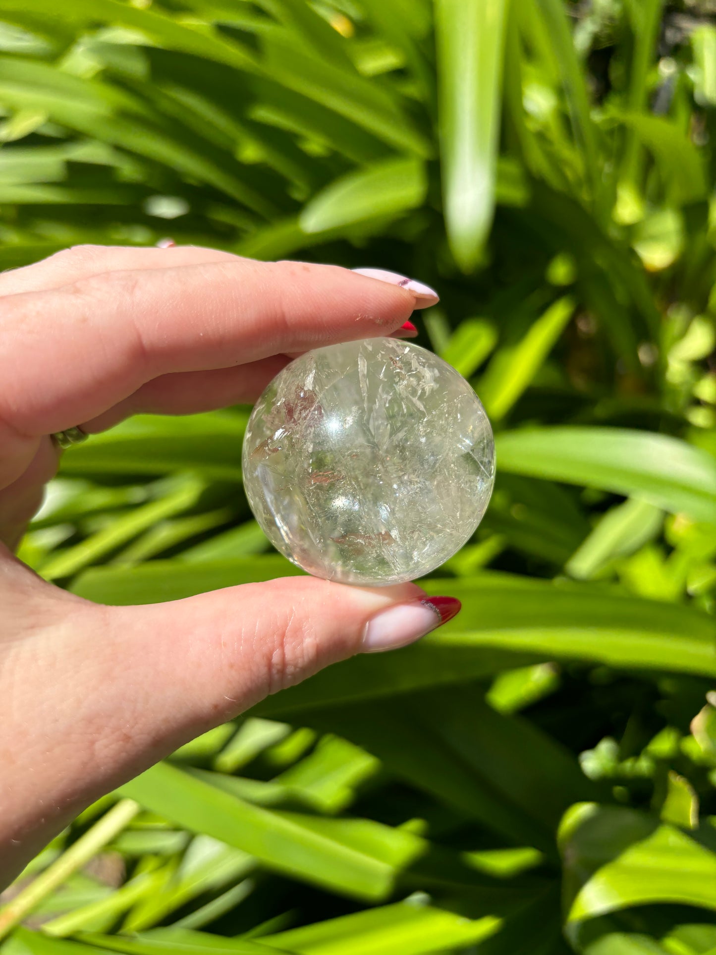 Clear Quartz Sphere C