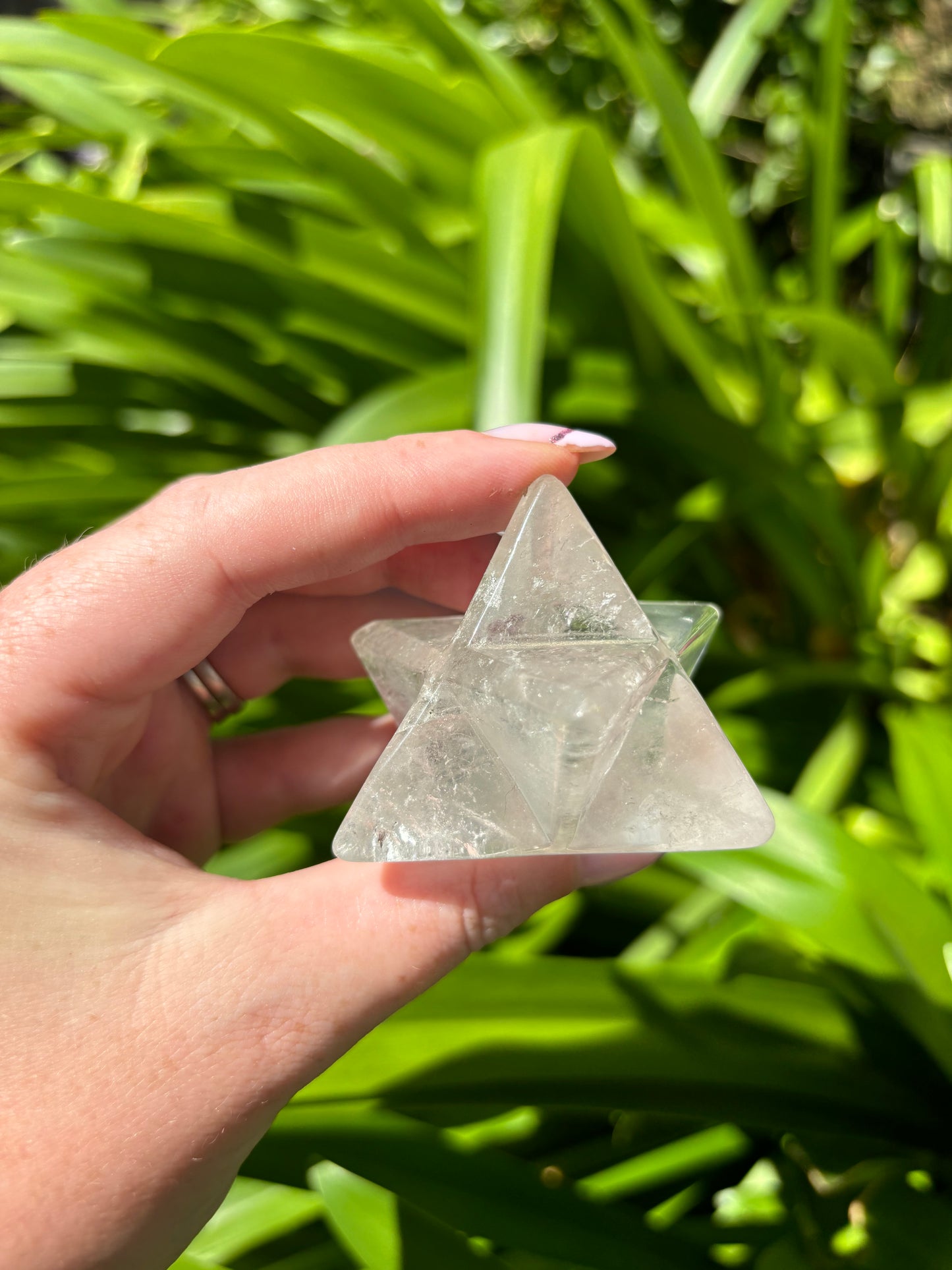 Clear Quartz Merkaba Medium